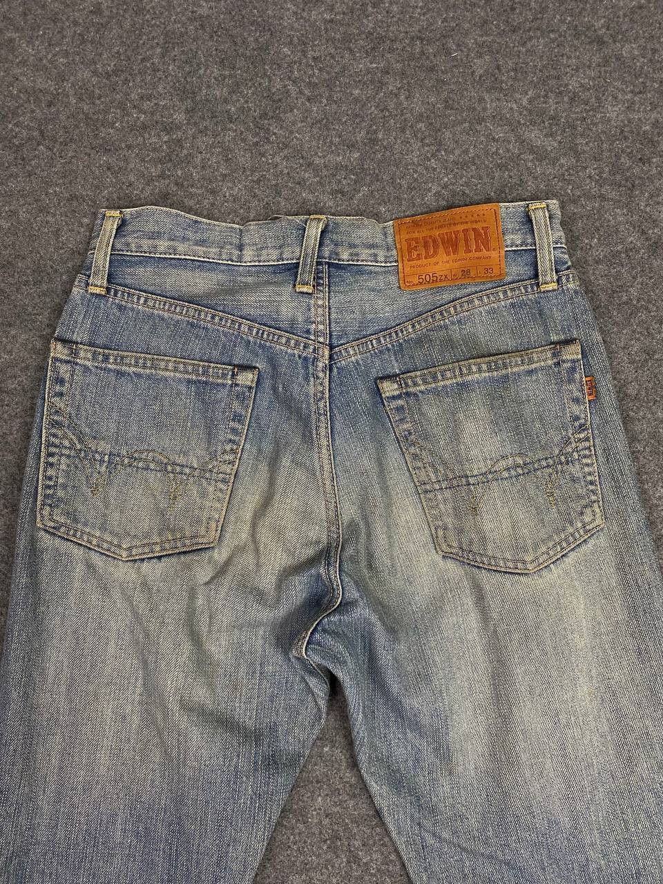 Edwin vintage edwin 505zx selvedge denim nice design Size US 30 / EU 46 - 3 Thumbnail