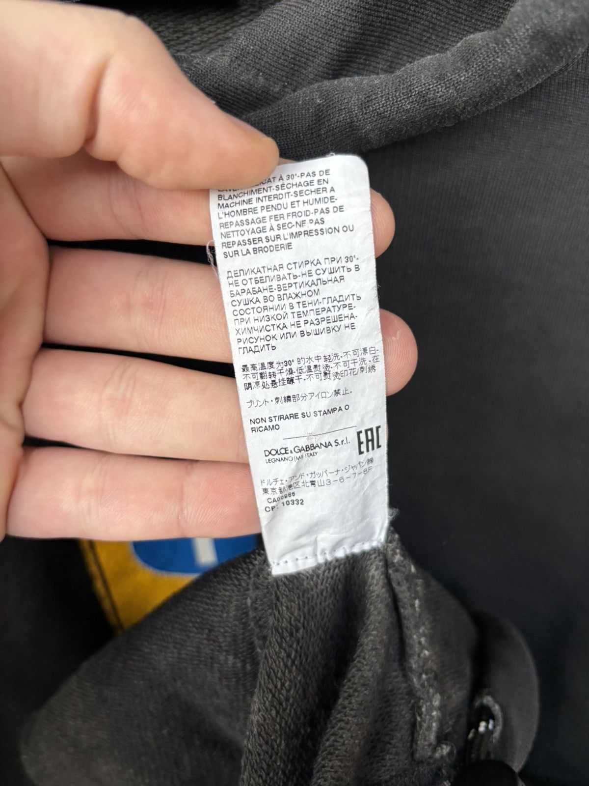 Dolce & Gabbana Dolce Gabbana Shield Hoodie Size US S / EU 44-46 / 1 - 9 Thumbnail