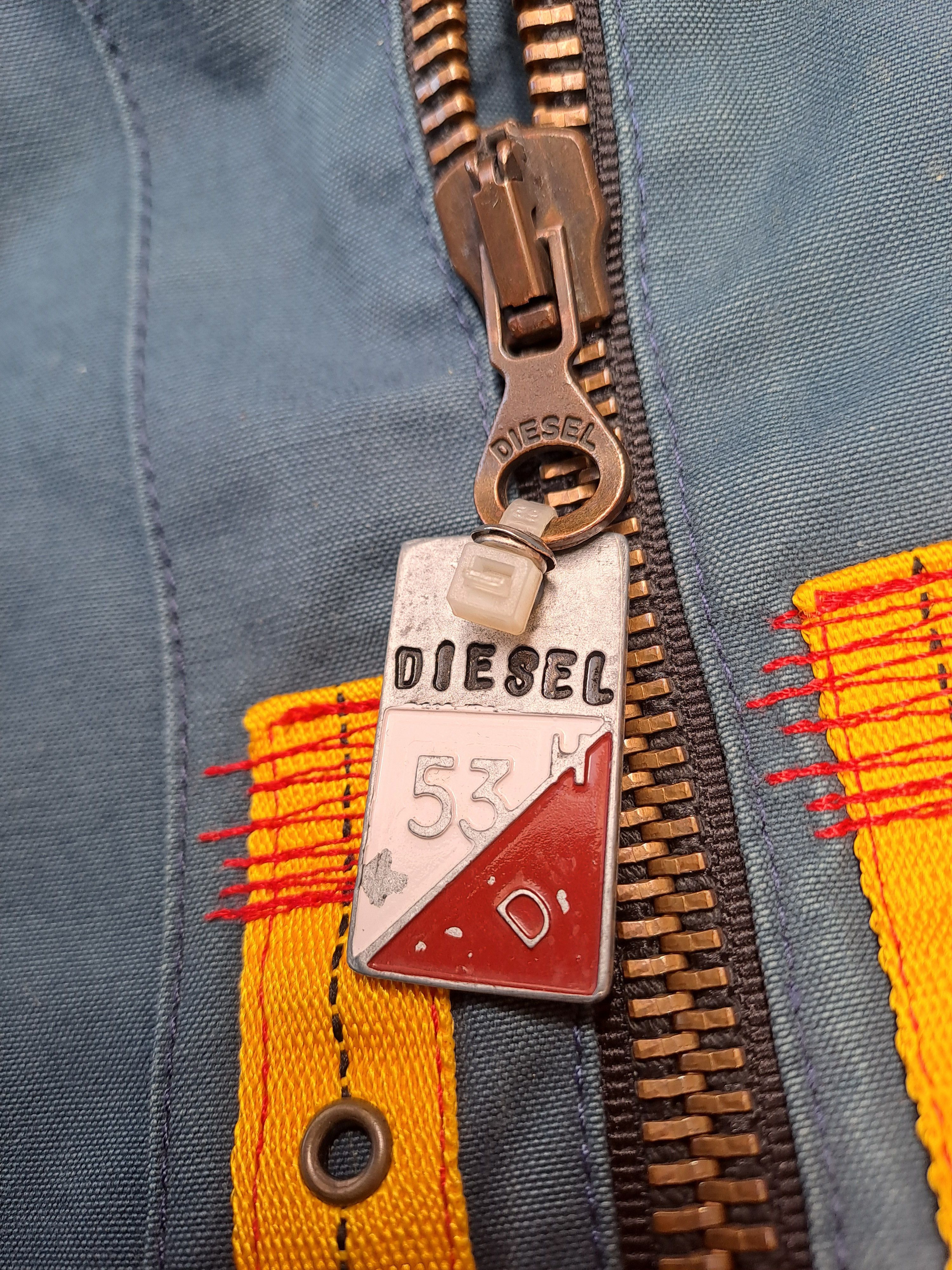 Diesel Vintage mens Diesel Rockeye Jacket 'XL' size Size US XL / EU 56 / 4 - 3 Thumbnail