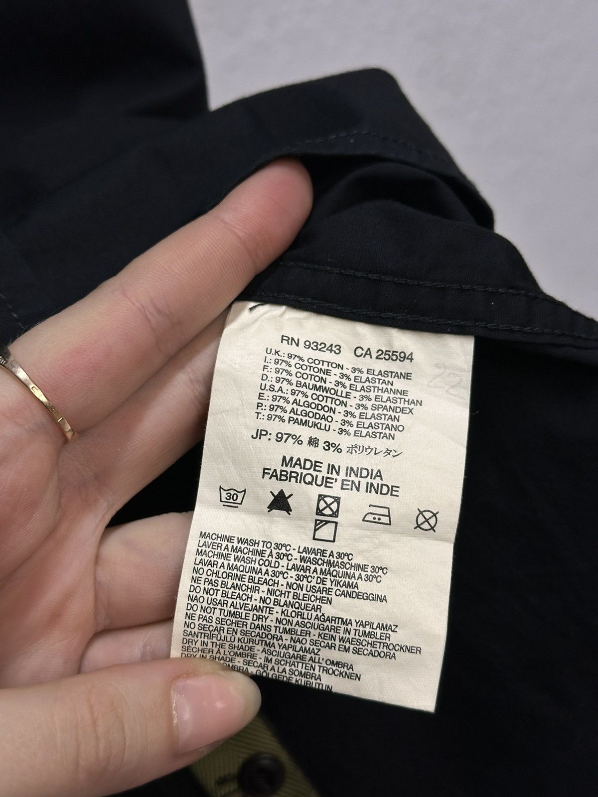 Diesel Vintage Metal Diesel Shirt Black Faded Junya Watanabe Y2K Size US L / EU 52-54 / 3 - 11 Thumbnail