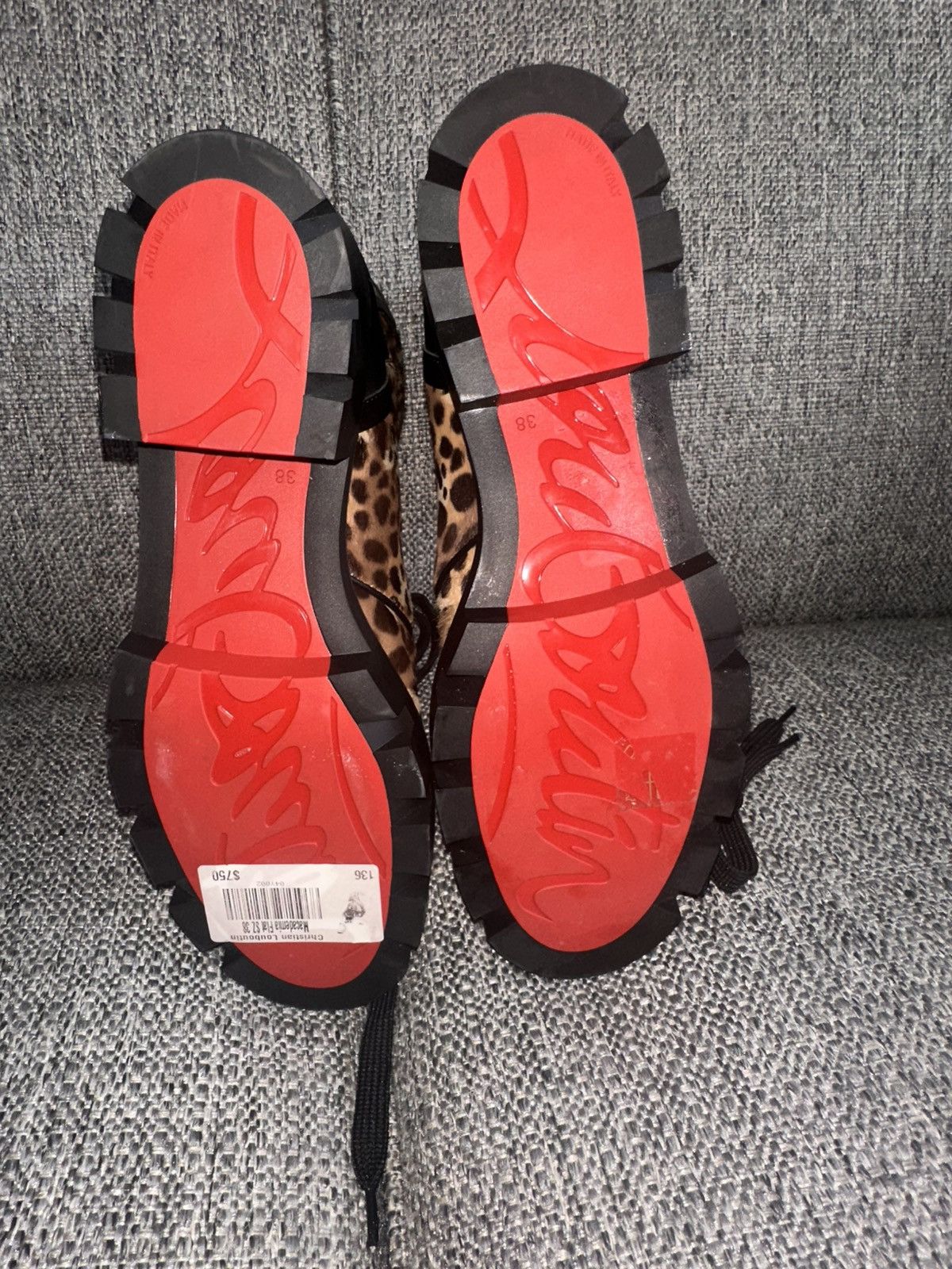 Christian Louboutin New Christian Louboutin Leopard Boots Size 38 Size US 8 / IT 38 - 5 Thumbnail