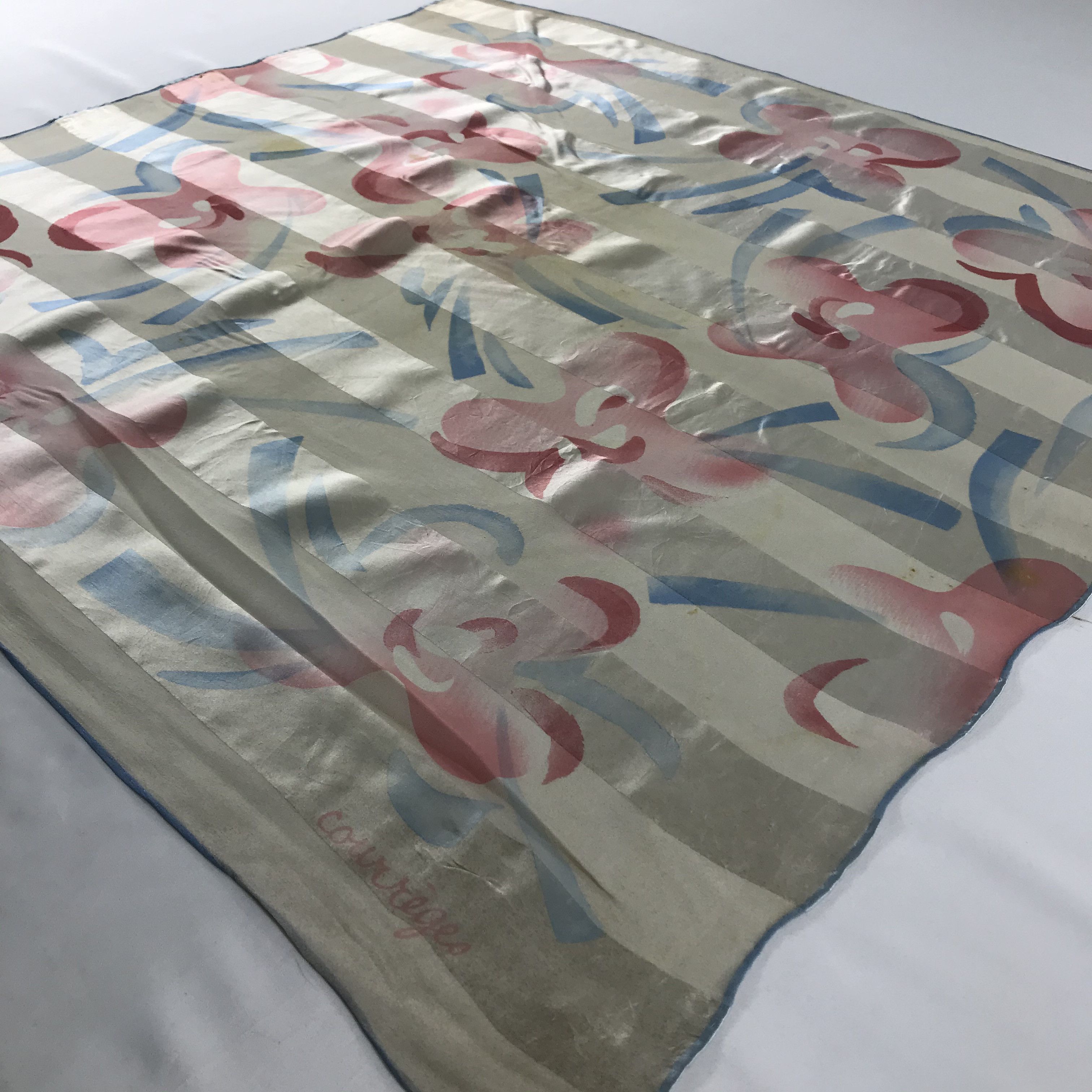 Courreges Vintage Courreges Silk Scarf Size ONE SIZE - 3 Thumbnail
