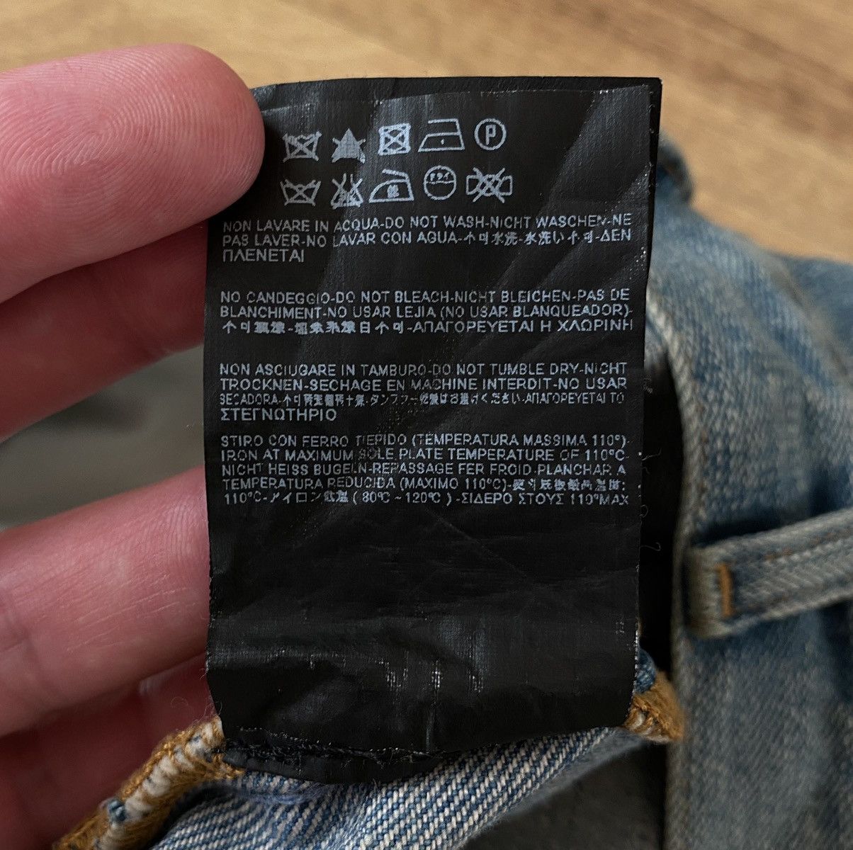 Saint Laurent Paris Saint Laurent Paris Denim Shorts x Luxury x Designer Size US 29 - 4 Thumbnail