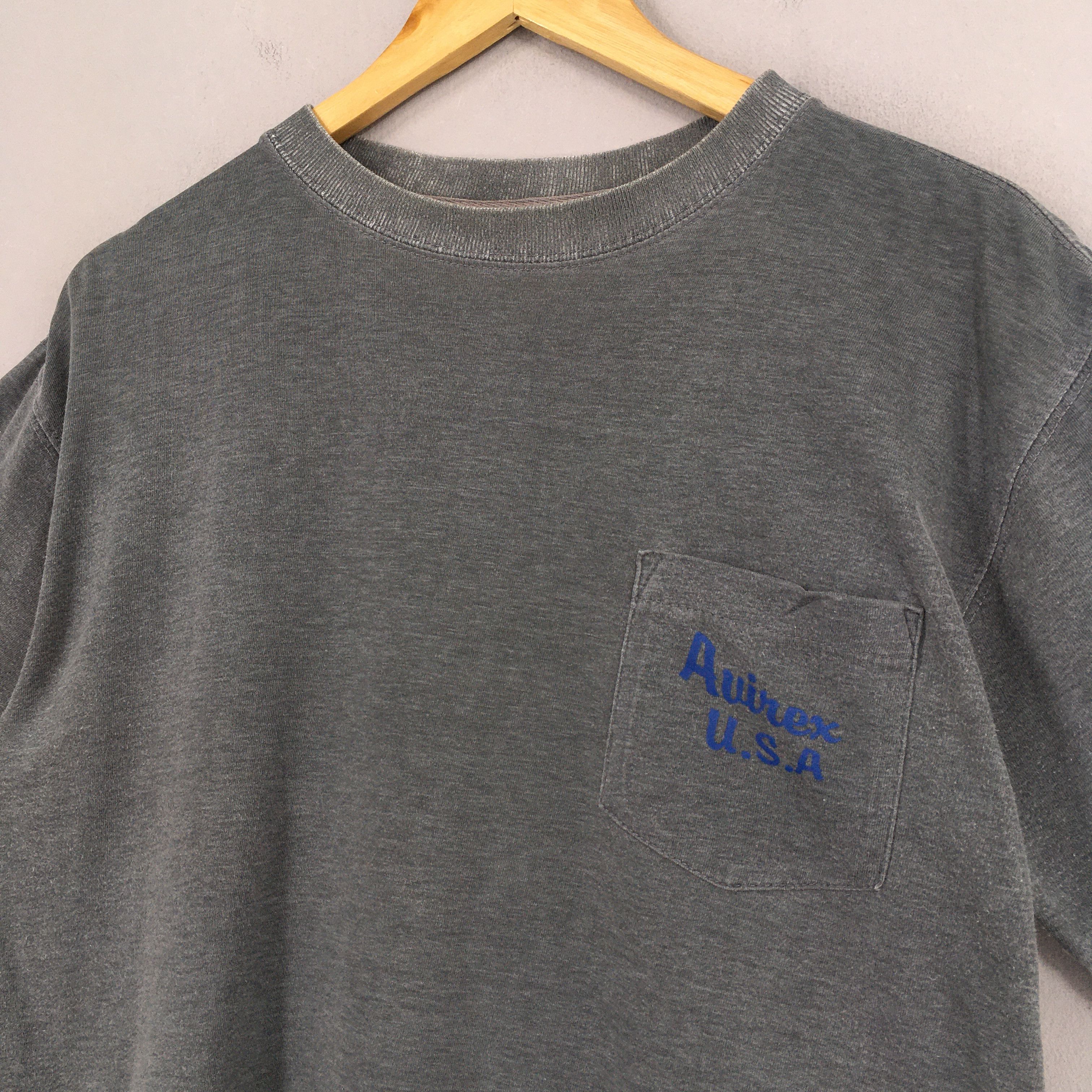 Avirex Vintage Avirex Usa Air Force Usafa Gray T shirt Large Size US L / EU 52-54 / 3 - 5 Thumbnail
