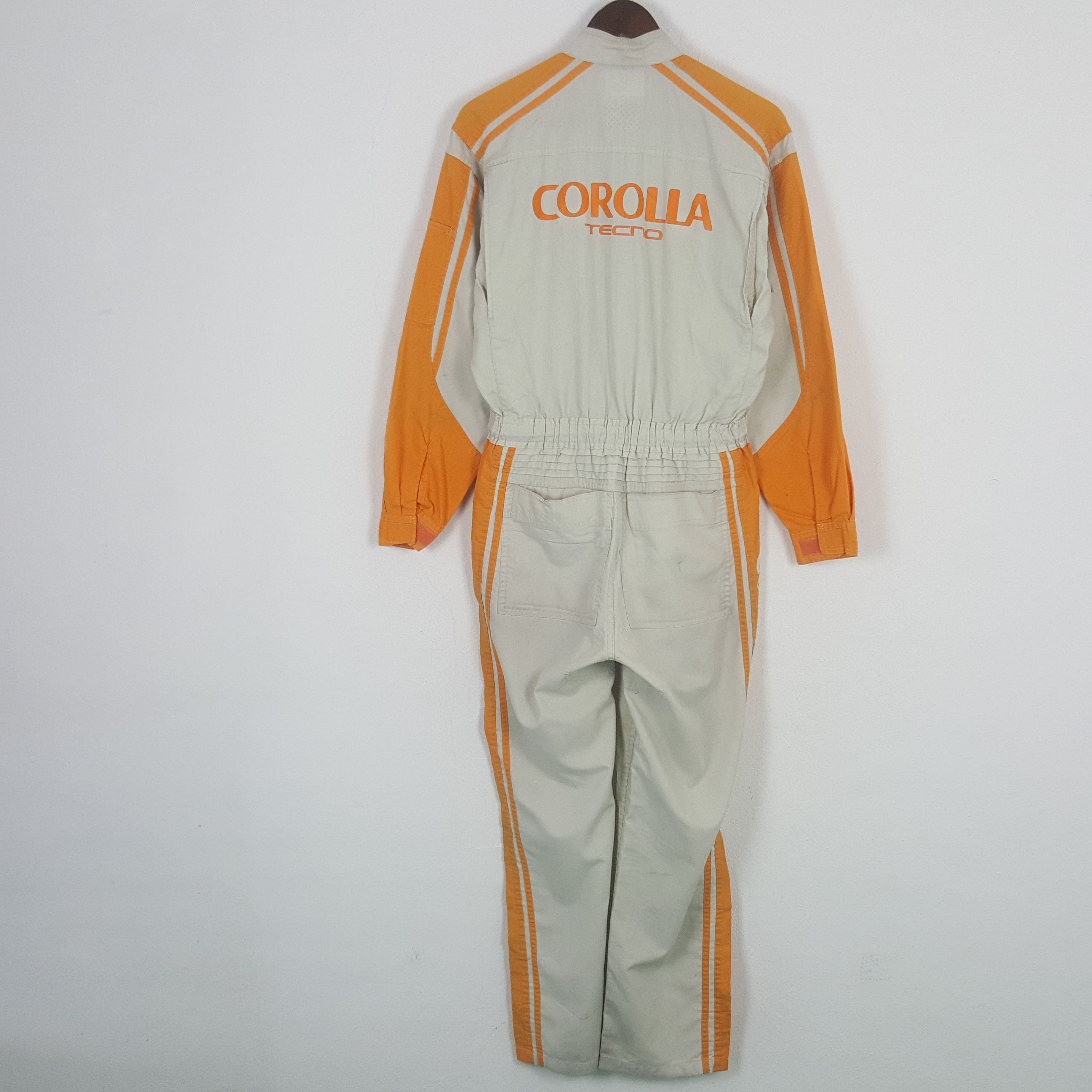 Sports Specialties Vintage Corrola Tecno by Toyota Coverall Jumpsuit Jacket Size US S / EU 44-46 / 1 - 1 Thumbnail