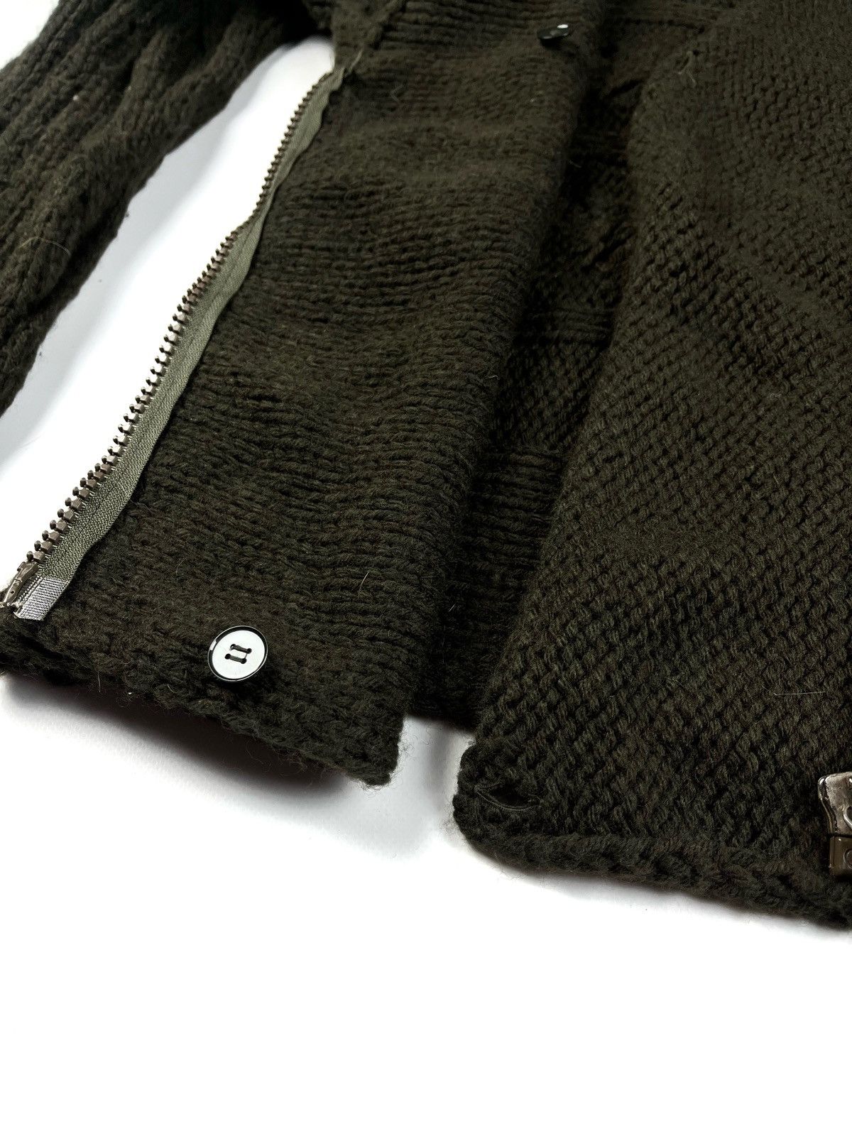 Miss Sixty Miss Sixty Vintage y2k Knit Zip Up Sweater Cardigan Size S / US 4 / IT 40 - 9 Thumbnail