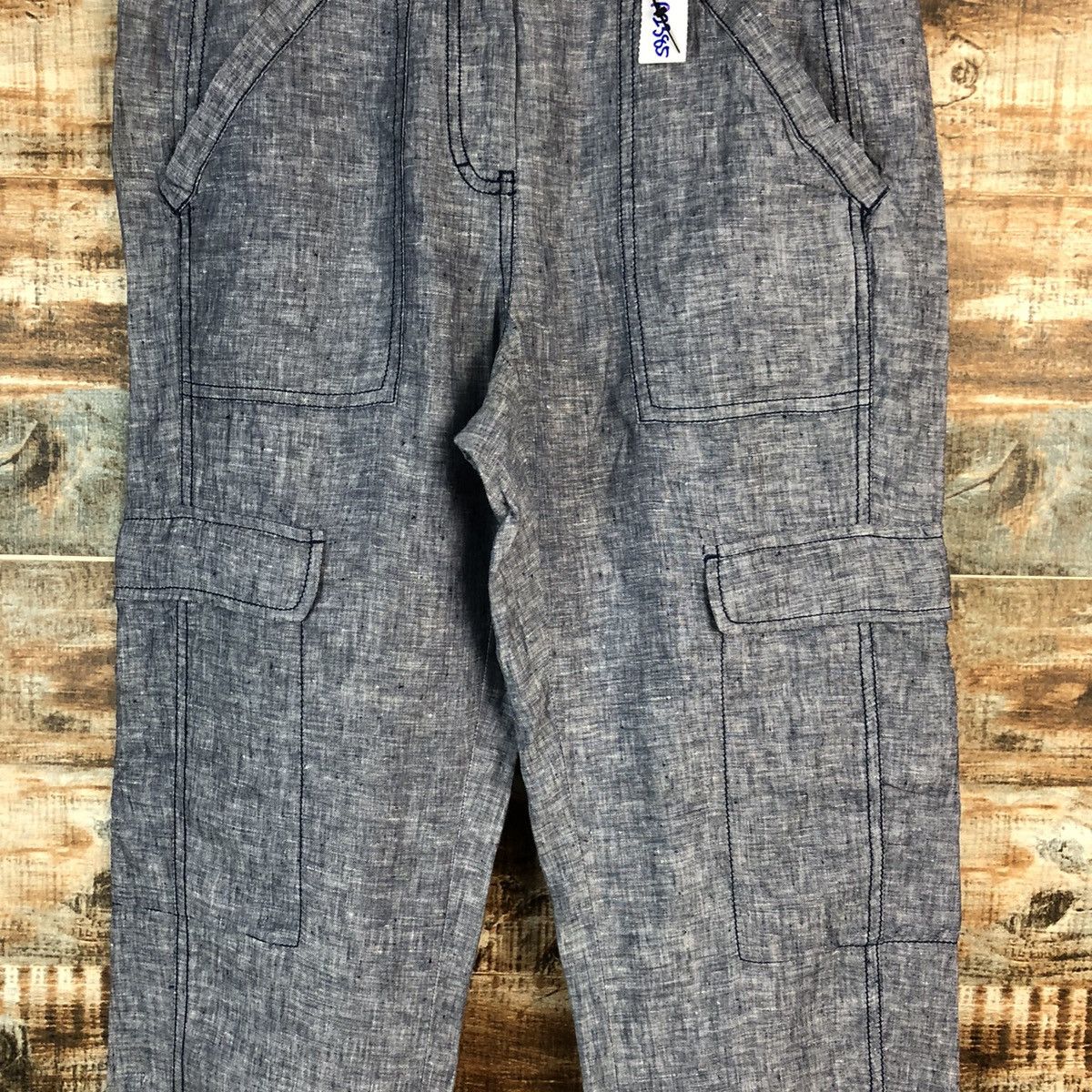 Japanese Brand Pure DKNY Blue Casual Pants #A2385 Size 28" / US 6 / IT 42 - 5 Thumbnail