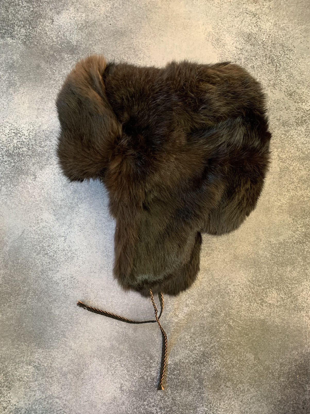 Vintage Vintage 90s Alt Ushanka Fuzzy Trapper Fur Winter Hat Size ONE SIZE - 7 Thumbnail