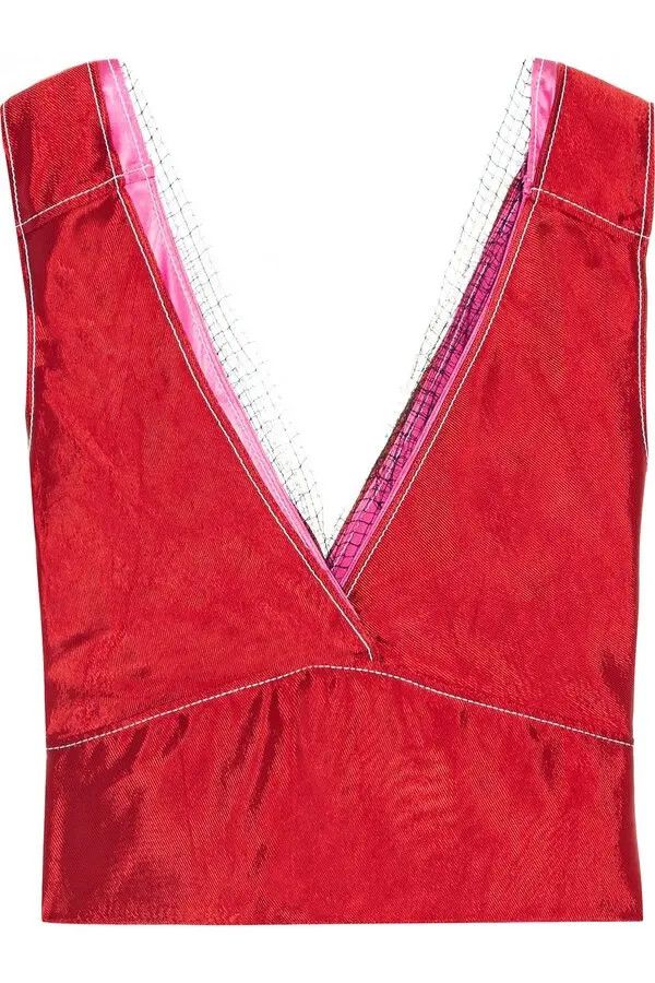 Marni o1y1125 Blouse in Brick Size M / US 6-8 / IT 42-44 - 1 Thumbnail