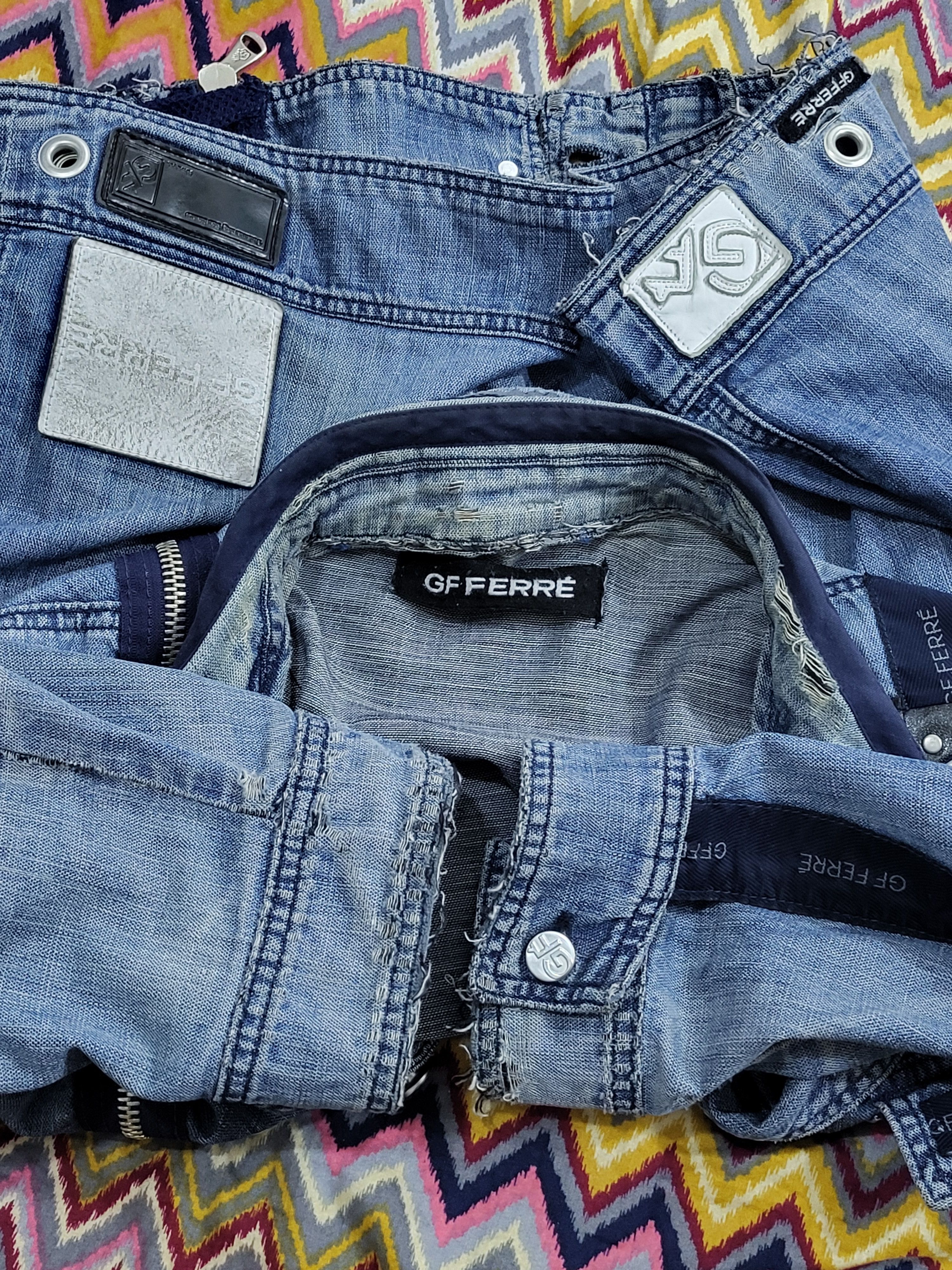 GF Ferre Vintage GF Ferre Denim Jacket. Size US XXL / EU 58 / 5 - 7 Thumbnail