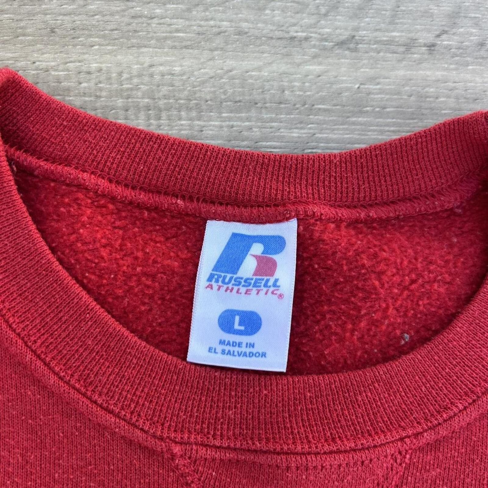 Russell Athletic Vintage Y2k University of Nebraska Crewneck Sweatshirt L Size US L / EU 52-54 / 3 - 5 Thumbnail