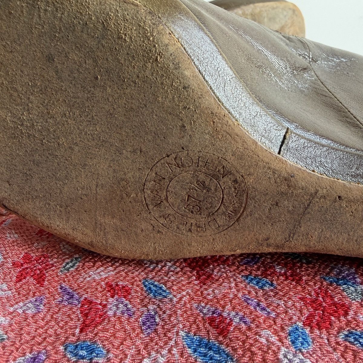 Dries Van Noten SS06 Dries Van Noten Leather Wedges Size US 7.5 / IT 37.5 - 8 Thumbnail
