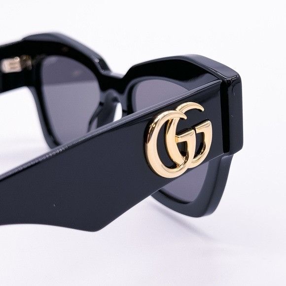 Gucci NEW GUCCI SUNGLASSES GG1422S 001 WOMEN SQUARE BLACK EYEWEAR Size ONE SIZE - 8 Thumbnail
