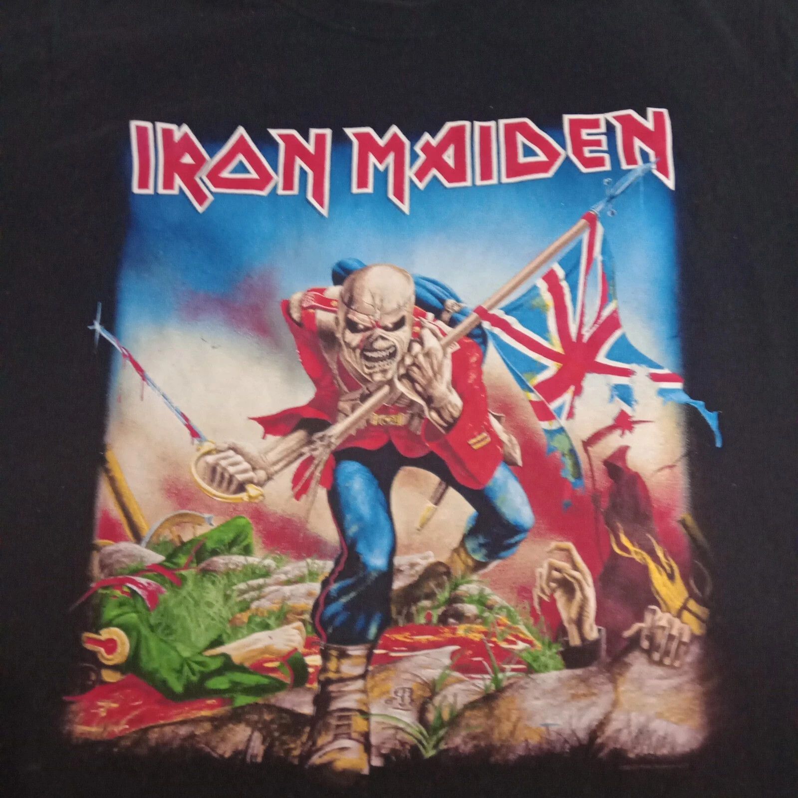 Gildan 2010 Iron Maiden "The Trooper" Band Tee Gildan Size M Size US M / EU 48-50 / 2 - 1 Thumbnail