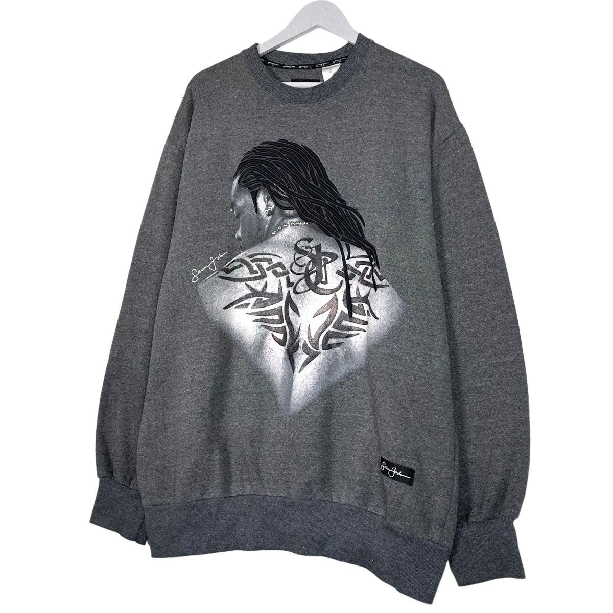 Japanese Brand × Rap Tees × Sean John 💥SEAN JOHN TATTOO GUY CREWNECK SWEATER Size US XL / EU 56 / 4 - 2 Thumbnail