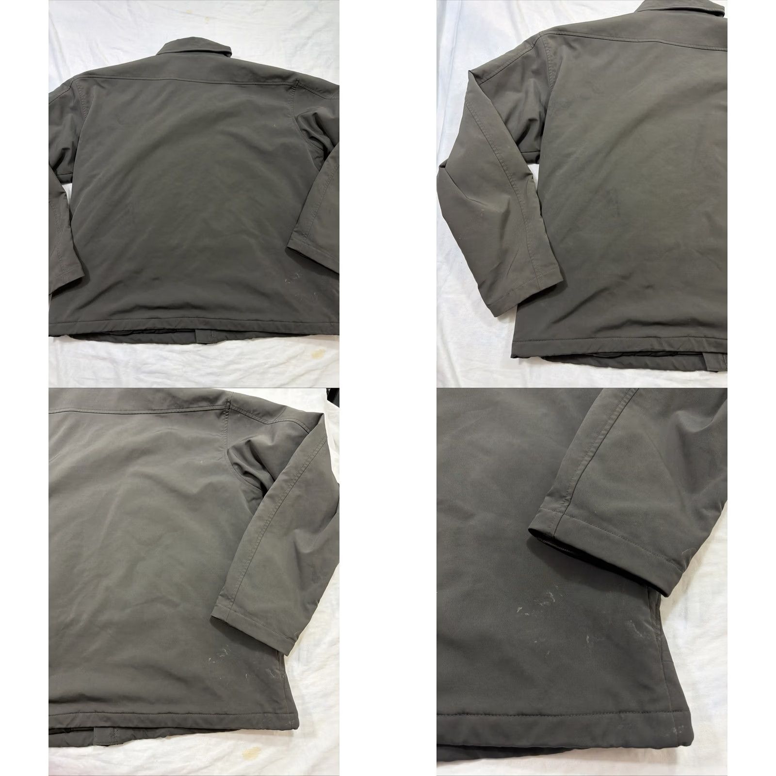 Vintage Columbia Bomber Jacket Softshell Gray Lined Full Zip Men 2XL Size US XXL / EU 58 / 5 - 10 Thumbnail
