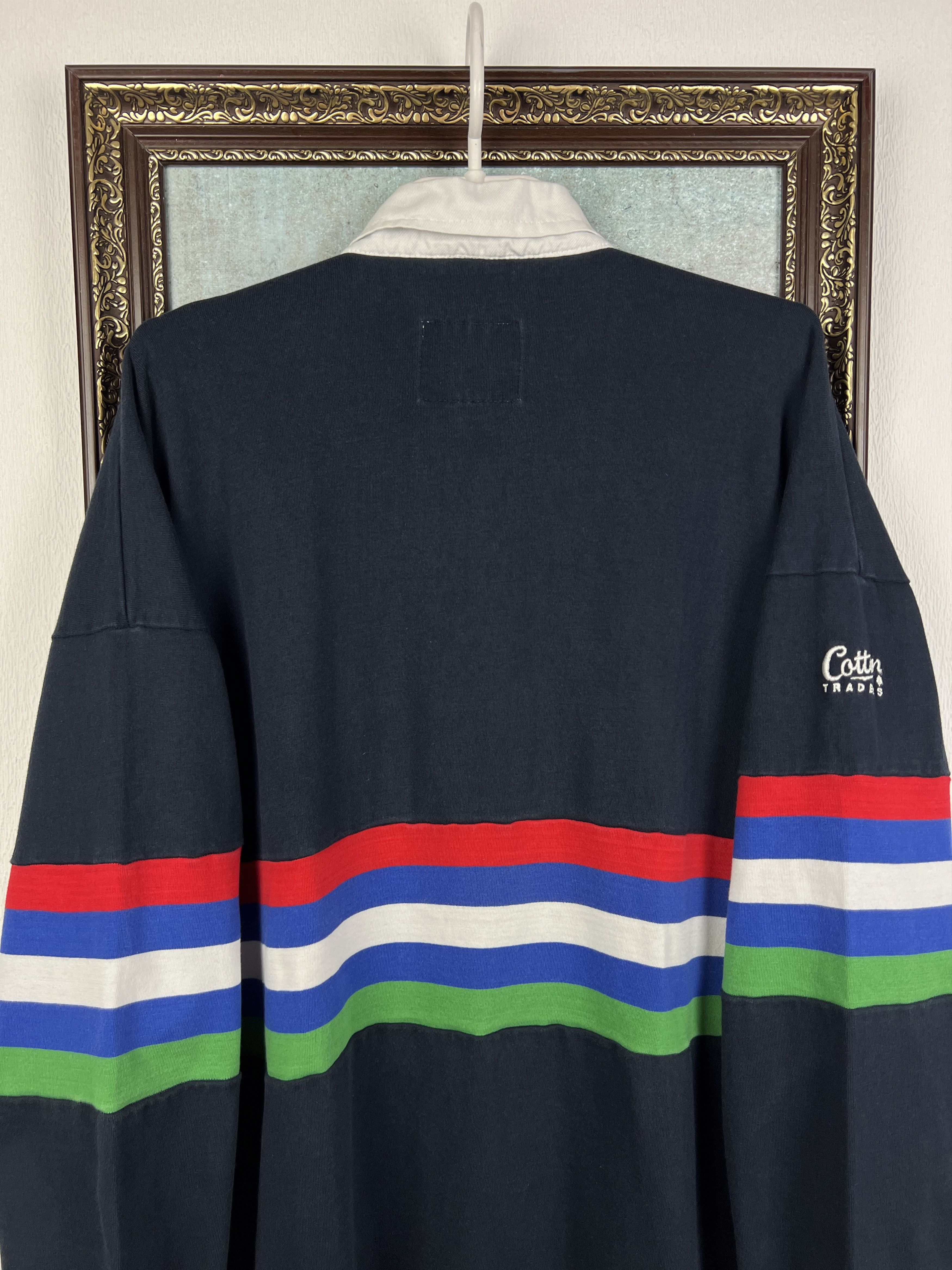Cotton Traders Vintage 6 Six Nations Rugby Union Long Sleeve Jersey Trikot Size US XXL / EU 58 / 5 - 9 Thumbnail