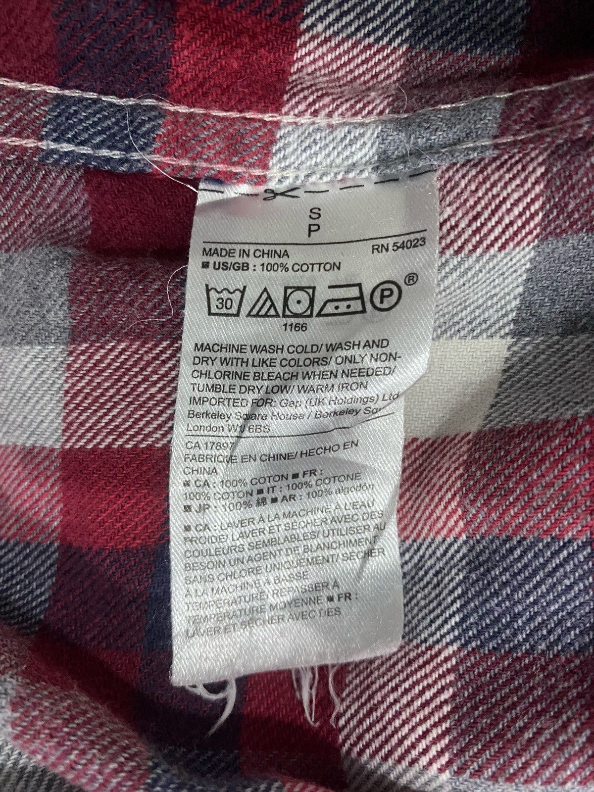 Gap Gap Classic Fit Button ups Shirt Size US S / EU 44-46 / 1 - 7 Thumbnail
