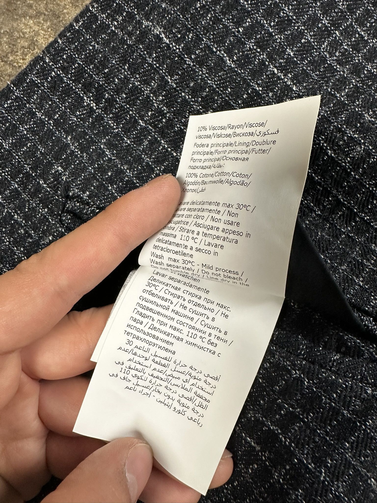 Moschino Moschino Couture Double-Breasted Wool Blazer Size 50R - 9 Thumbnail