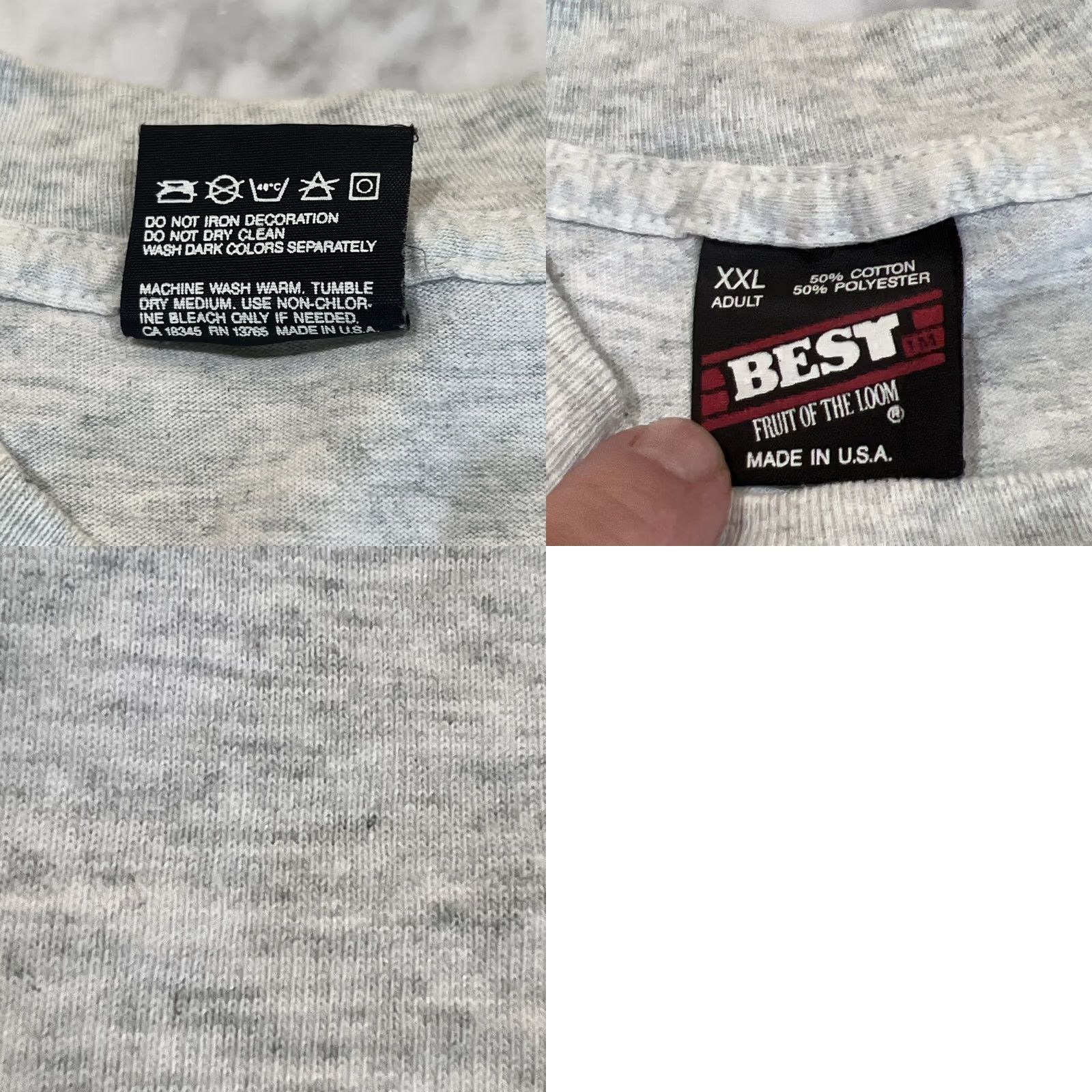 Fruit Of The Loom VINTAGE Best Fruit of the Loom Cub Scouts Shirt Mens 2XL Gray Long Sleeve Single Stitch 90s Emblem Graphic Print Logo Size US XXL / EU 58 / 5 - 9 Thumbnail