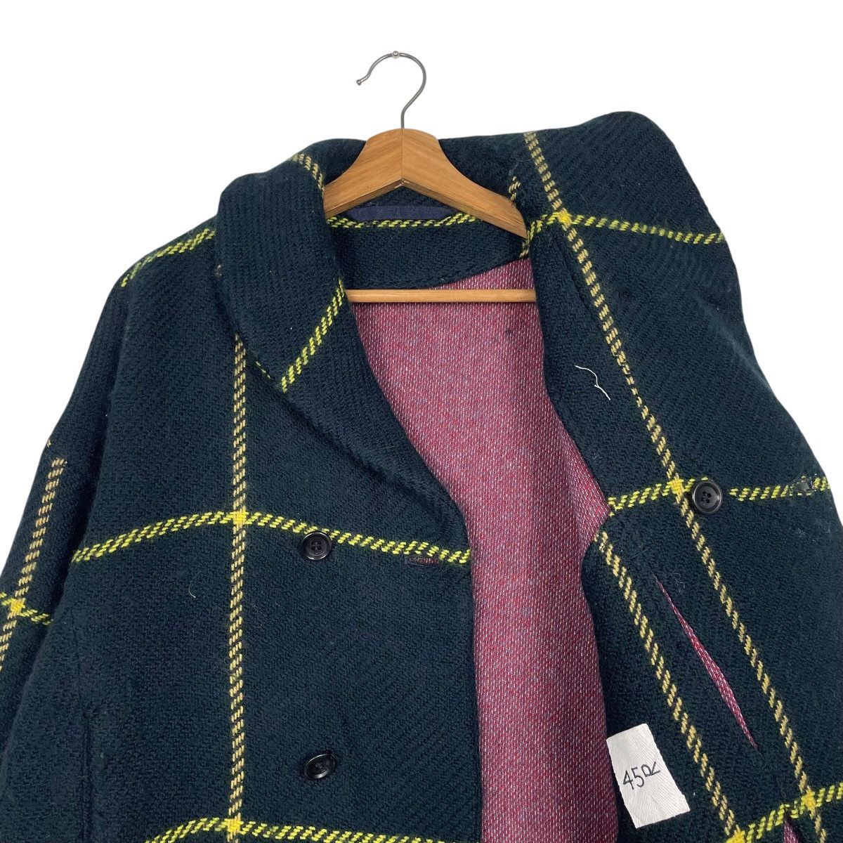 45rpm 45rpm Studio Double Breasted Tartan Wool Jacket Size US M / EU 48-50 / 2 - 10 Thumbnail