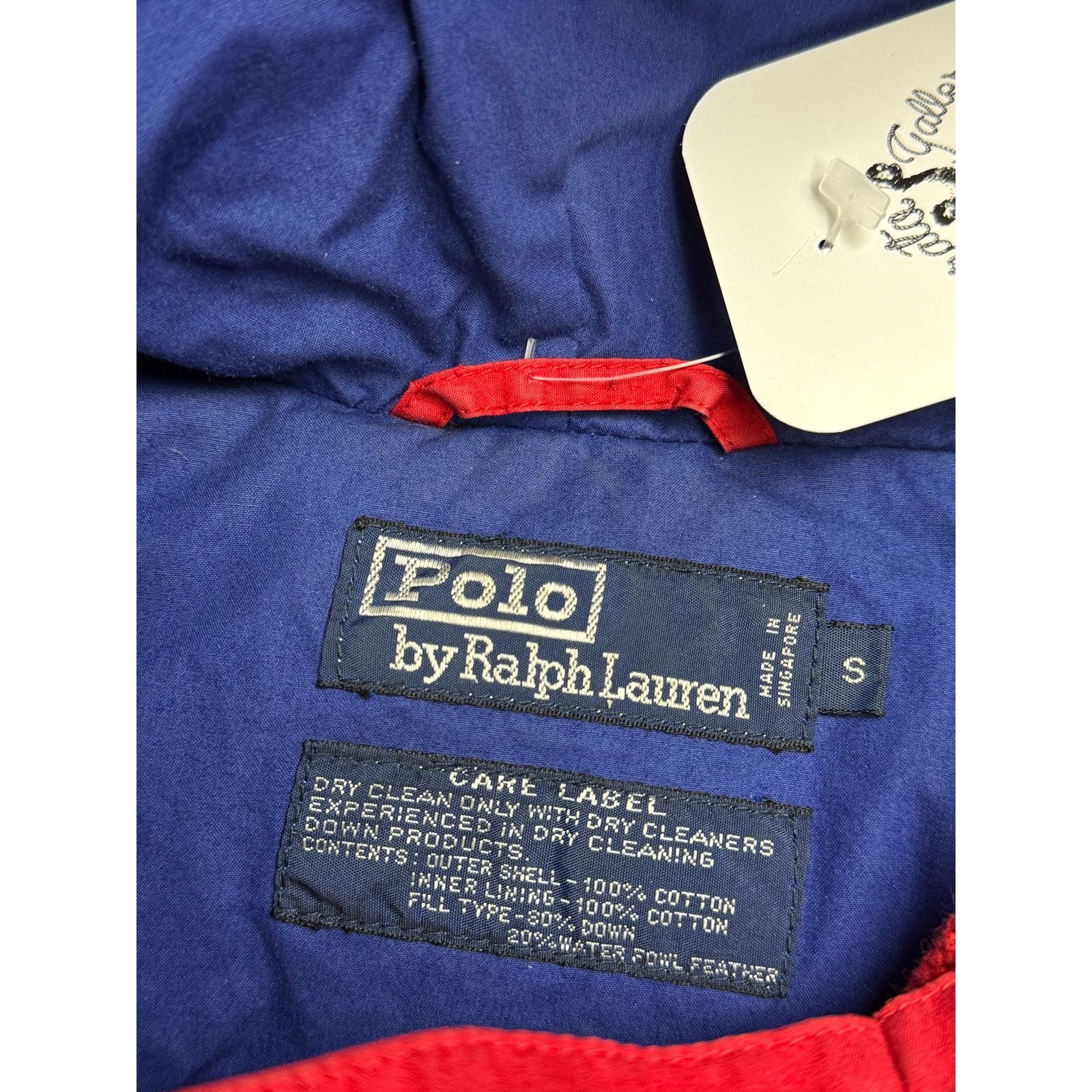 Vintage Vintage 80s/90s Polo Ralph Lauren Shield Crest Size S Red Size US S / EU 44-46 / 1 - 3 Thumbnail