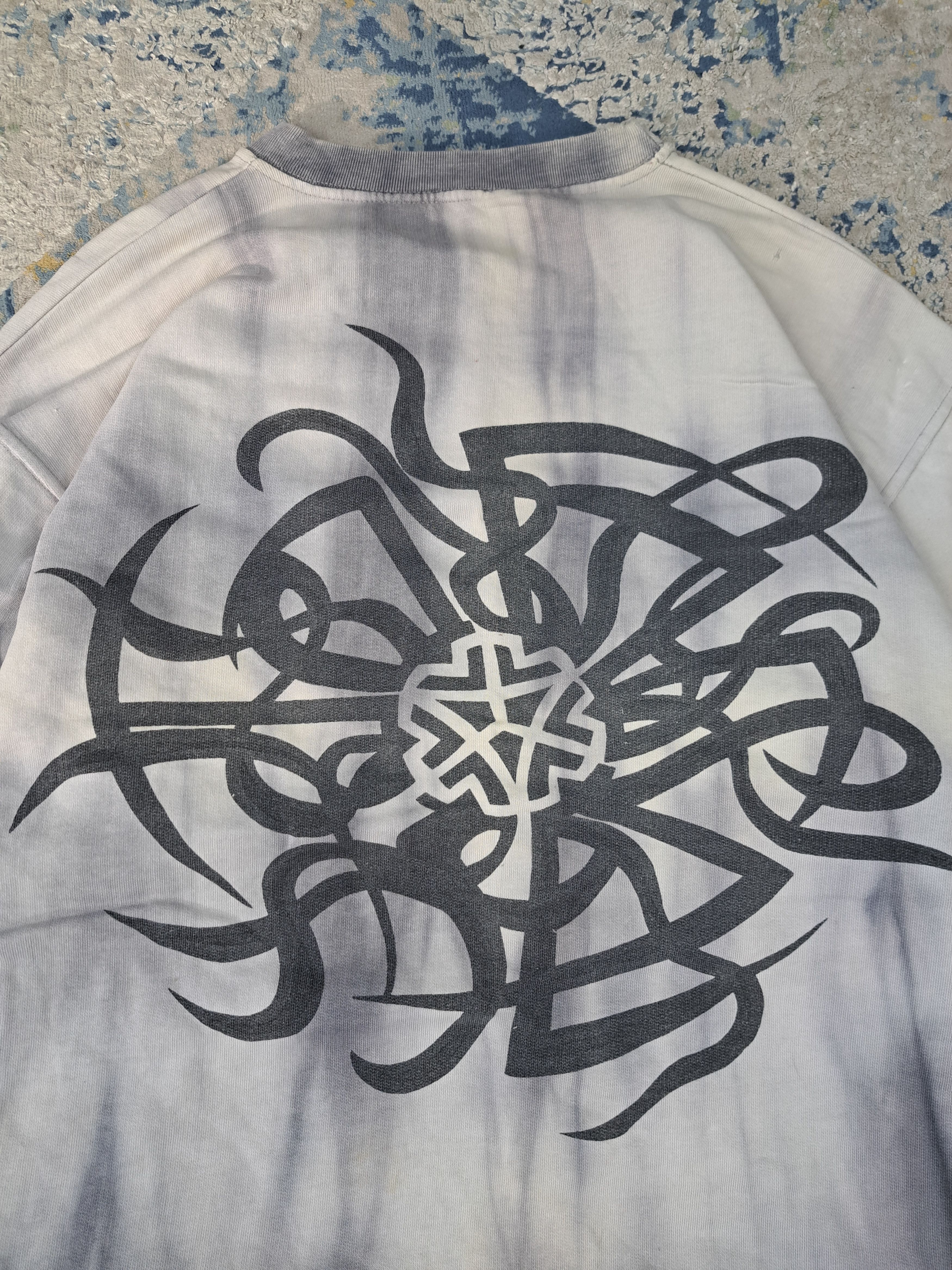Vintage VTG 90s Gabber Techno Sweatshirt Like Thunderdome Aphex Twin Size US XL / EU 56 / 4 - 3 Thumbnail