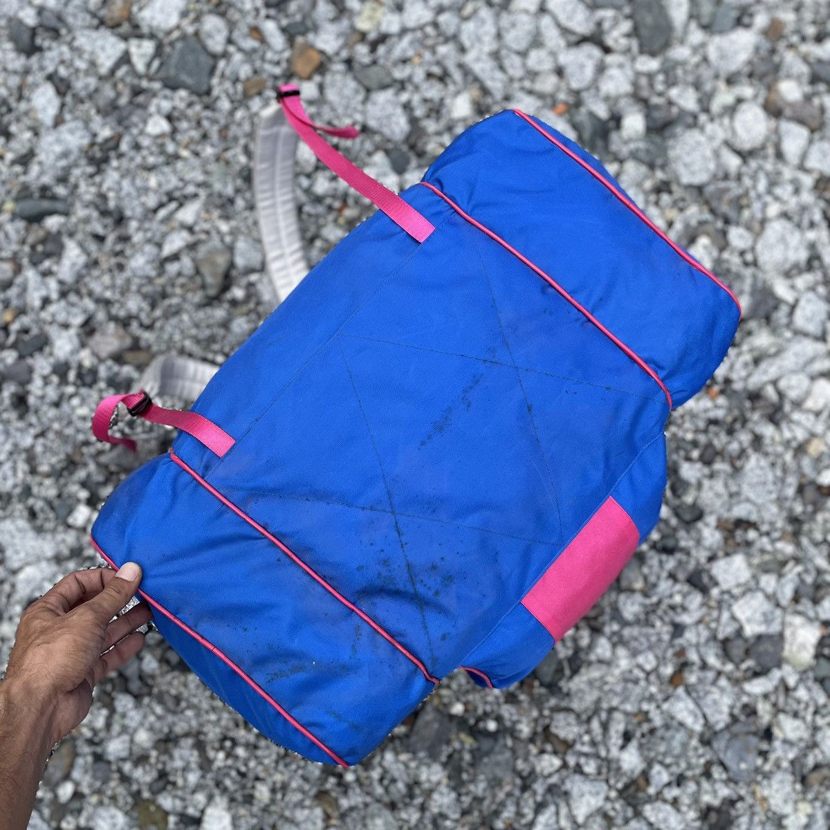 Mizuno Vintage Mizuno Outdoor Rucksack/Tanker Bag Backpack Size ONE SIZE - 7 Thumbnail