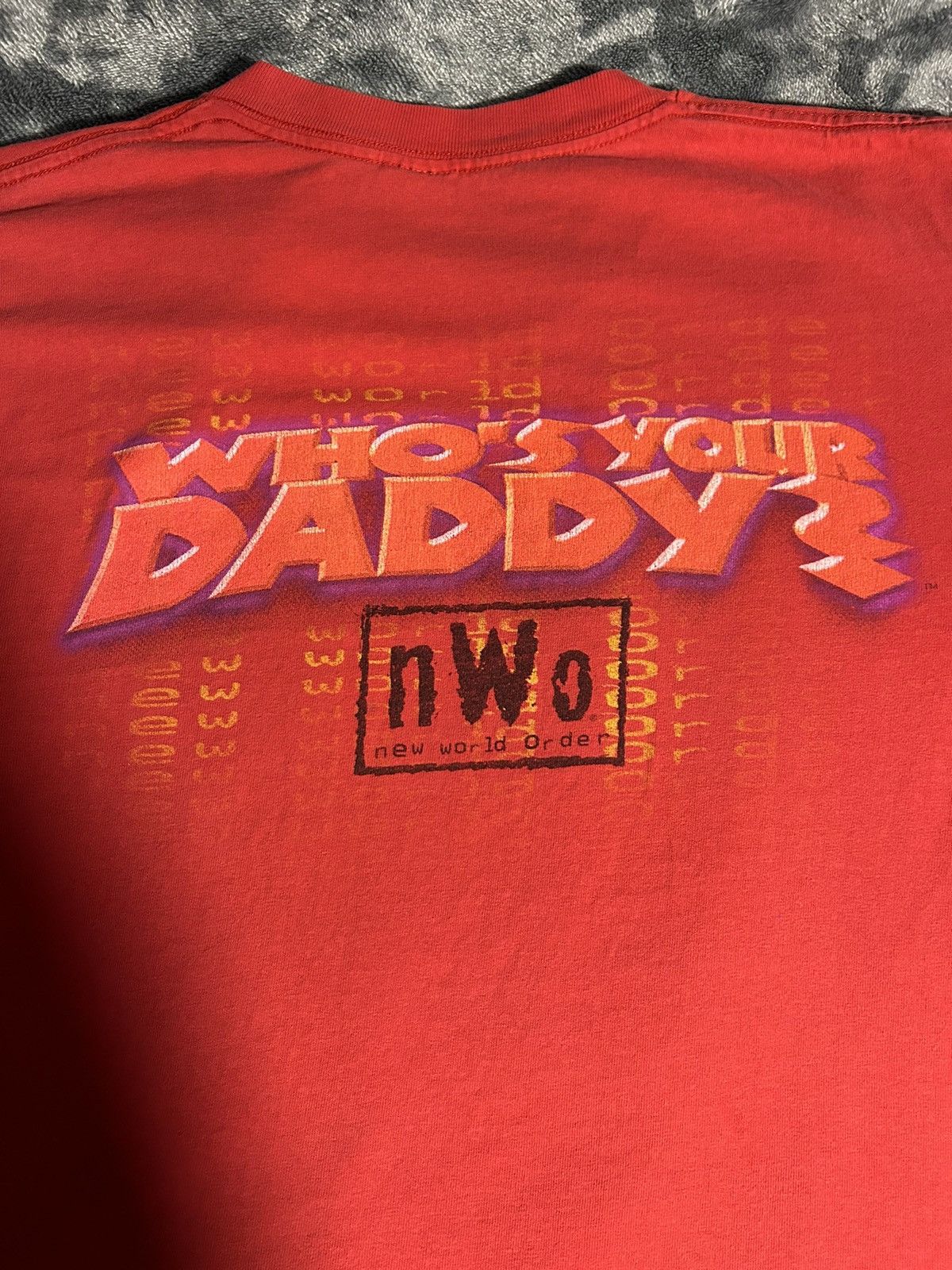 Vintage × WCW/nWo 1998 WCW WOLFPAC Big Poppa Pump Scott Steiner Tee Size US L / EU 52-54 / 3 - 4 Thumbnail