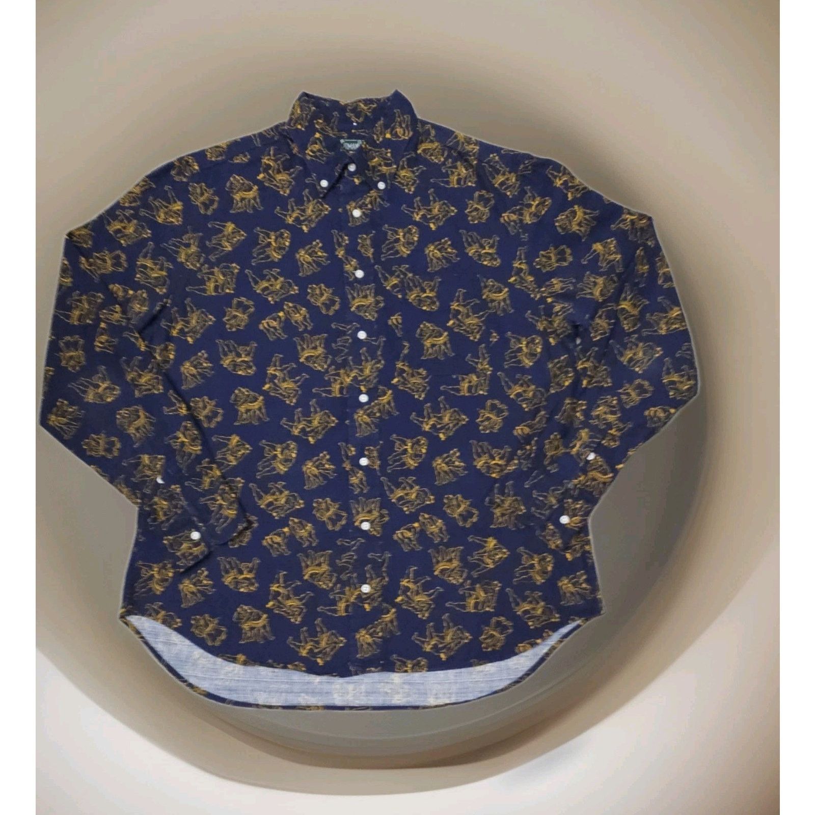 Gitman Bros. Vintage Vintage Gitman Brothers Dance Brushed Cotton Shirt - Size L Size US L / EU 52-54 / 3 - 2 Thumbnail