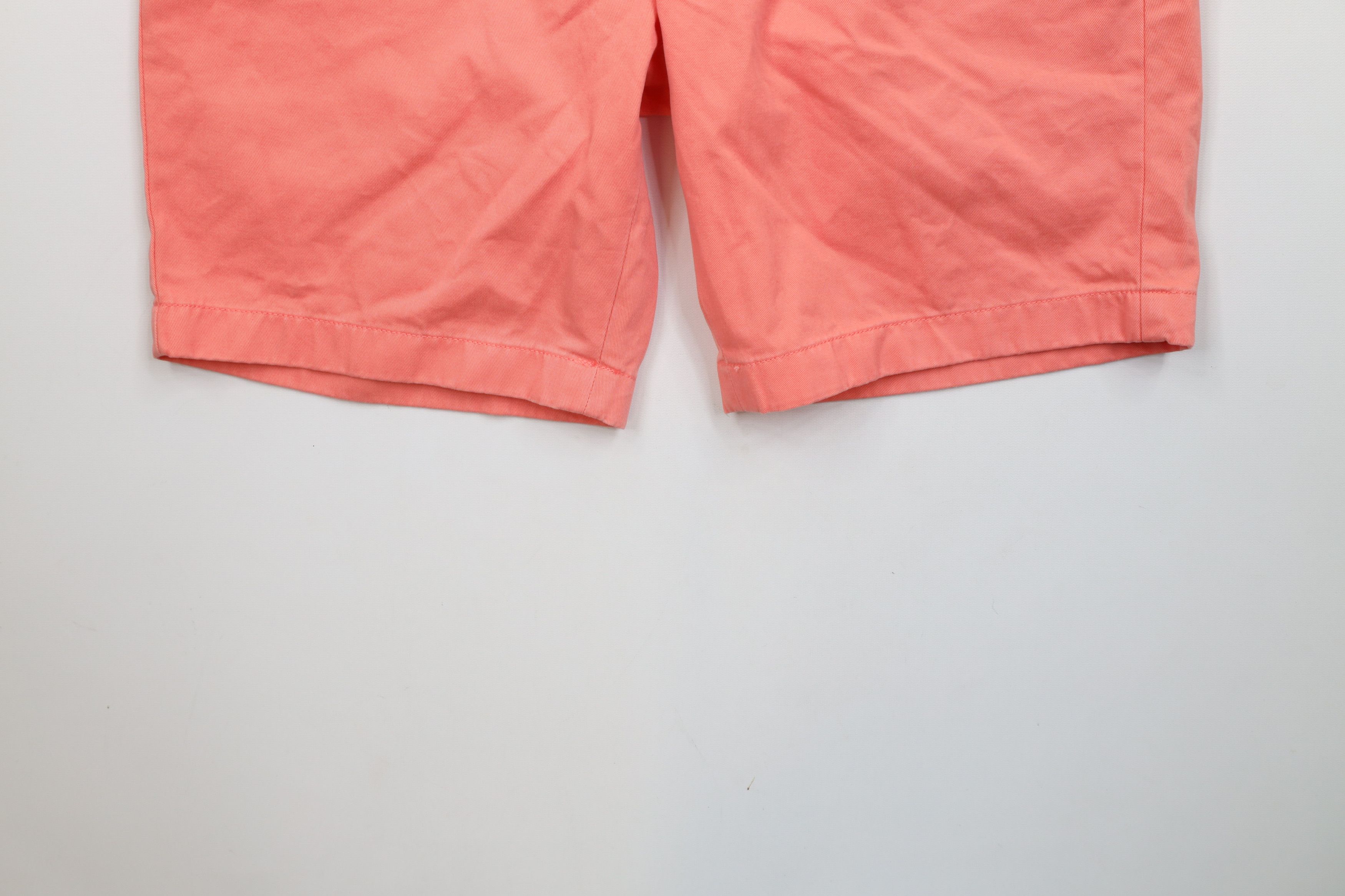 Nautica × Vintage Deadstock Vintage Nautica Sailing Chino Shorts Pink Cotton Size US 30 / EU 46 - 4 Thumbnail