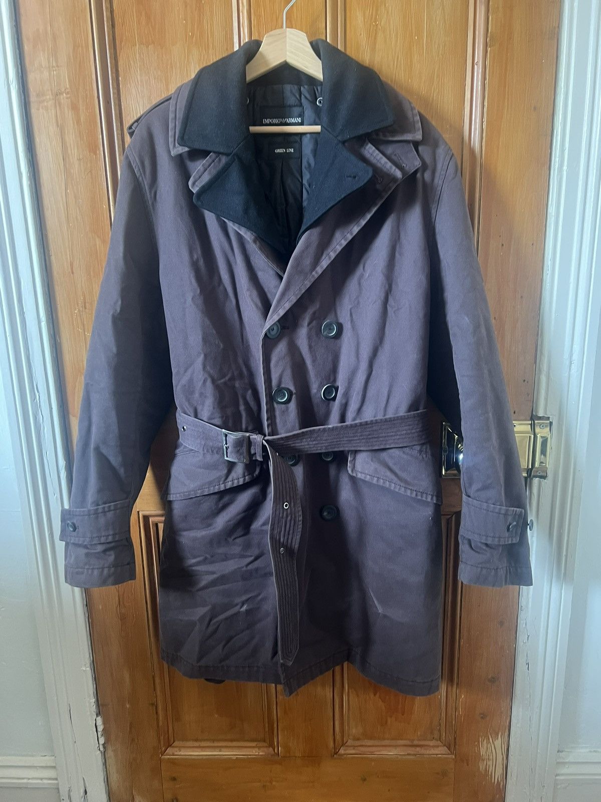 Emporio Armani Emporio Armani Trench Coat Size US L / EU 52-54 / 3 - 5 Thumbnail
