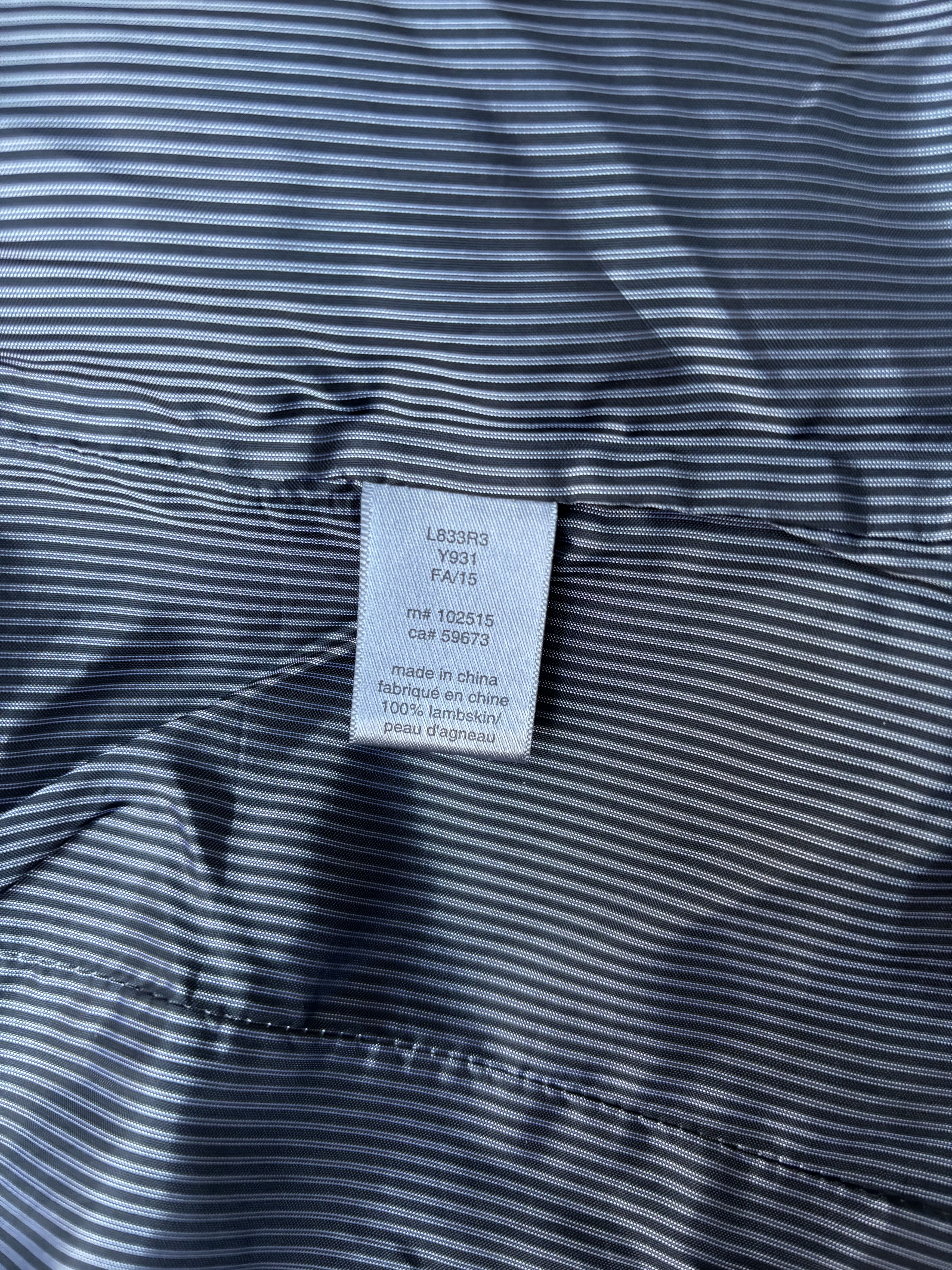 John Varvatos Runway Croc Leather Jacket no. 48/60 Size US M / EU 48-50 / 2 - 5 Thumbnail