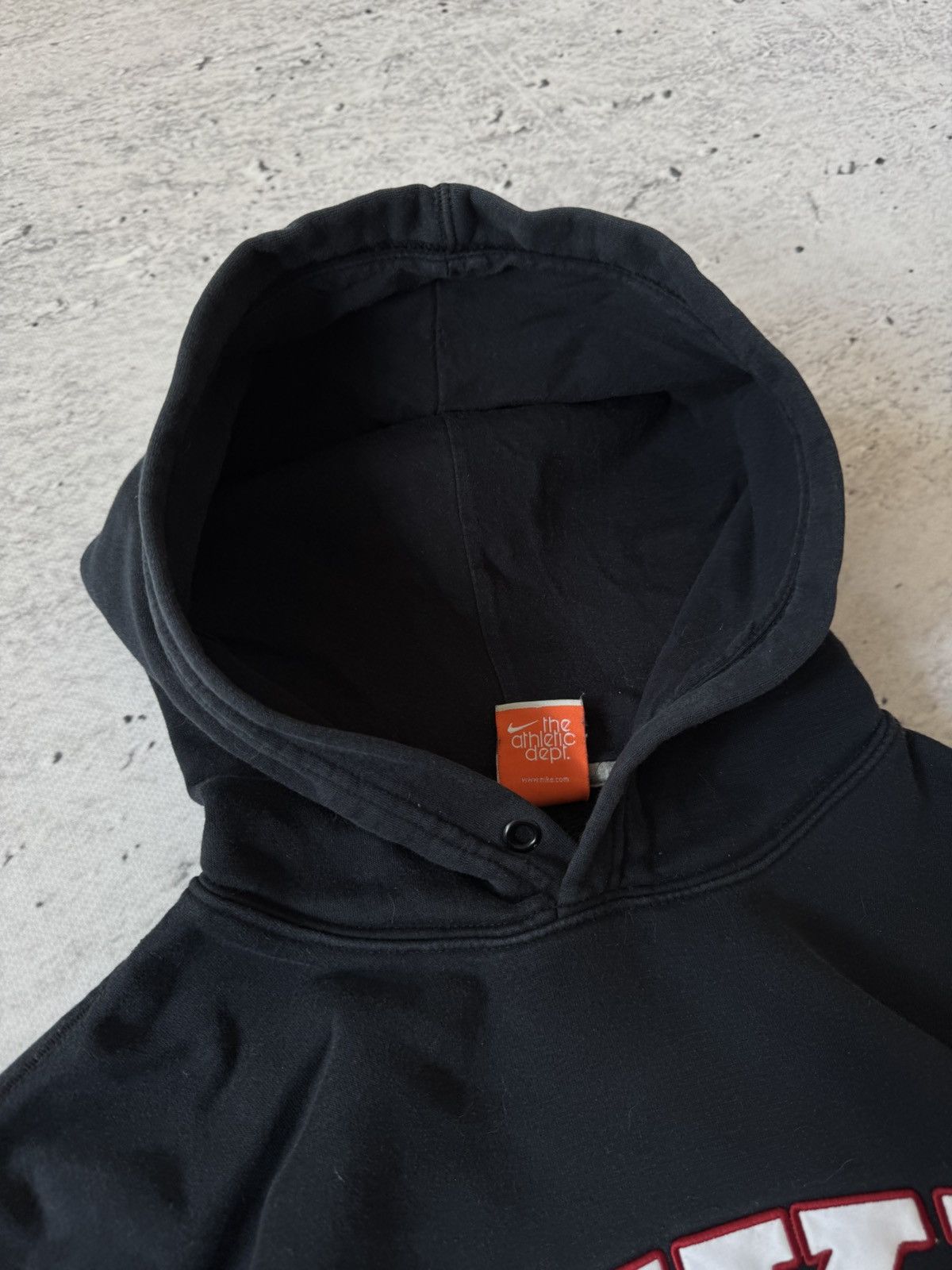 Nike × Vintage NIKE VINTAGE 00s y2k OVERSIZE BAGGY HOODIE CENTER LOGO Size US S / EU 44-46 / 1 - 5 Thumbnail