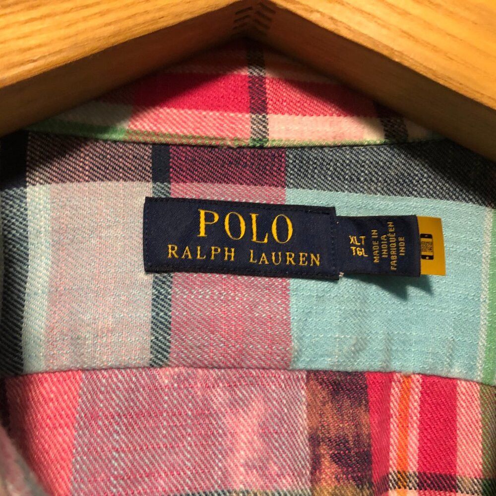 Polo Ralph Lauren POLO RALPH LAUREN BIG&TALL MEN'S NEW FADED SHIRT SIZE:XLT Size US XL / EU 56 / 4 - 8 Thumbnail