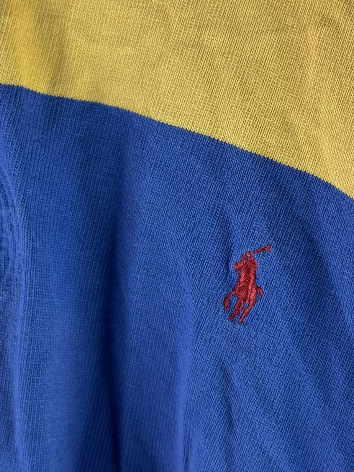 Polo Ralph Lauren Vintage 90s Polo Ralph Lauren Rugby Long Sleeve Polo Shirt 🏉 Size US XL / EU 56 / 4 - 3 Thumbnail