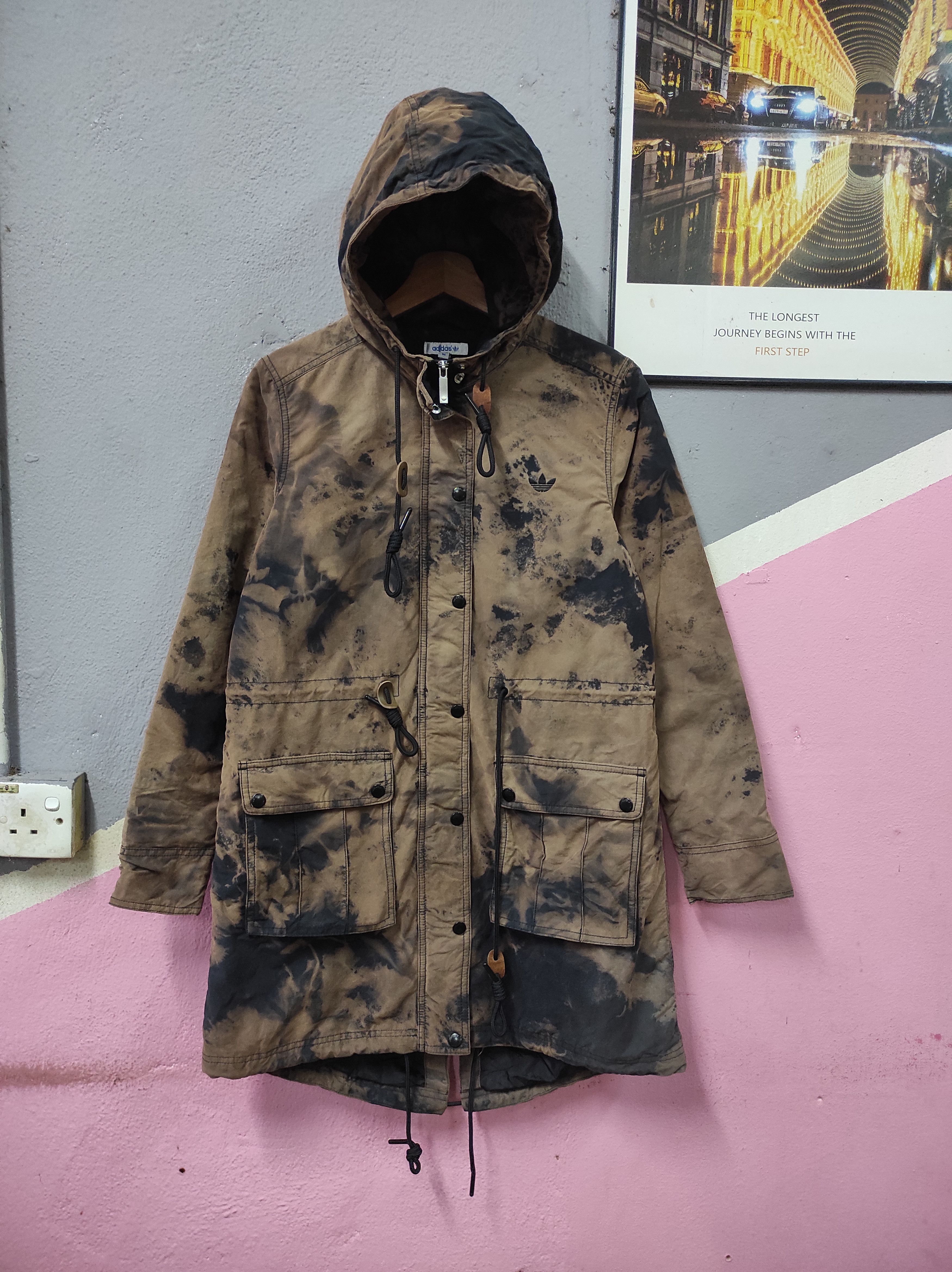 Adidas ADIDAS TREFOIL 40 YEARS MULTIPOCKET PARKA JACKET HOODED Size US M / EU 48-50 / 2 - 1 Thumbnail
