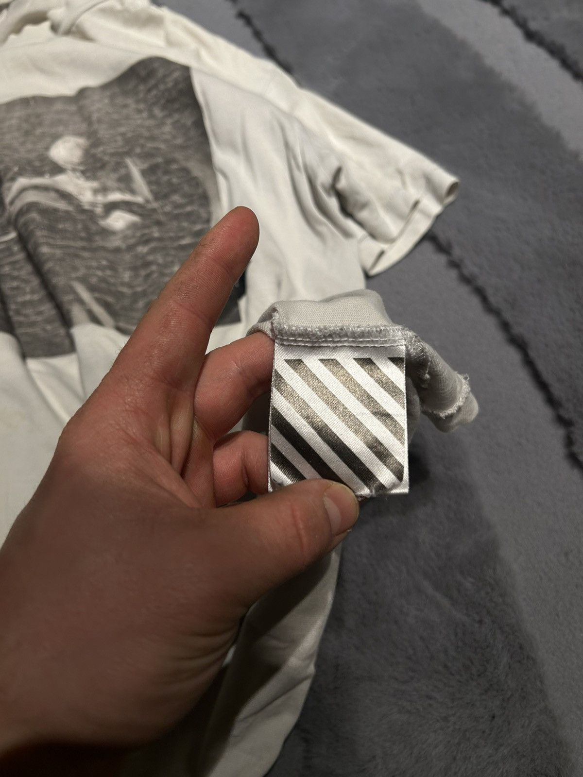 Off-White × Virgil Abloh OFF WHITE 2014 CARAVAGGIO TEE SHIRT Size US M / EU 48-50 / 2 - 7 Thumbnail