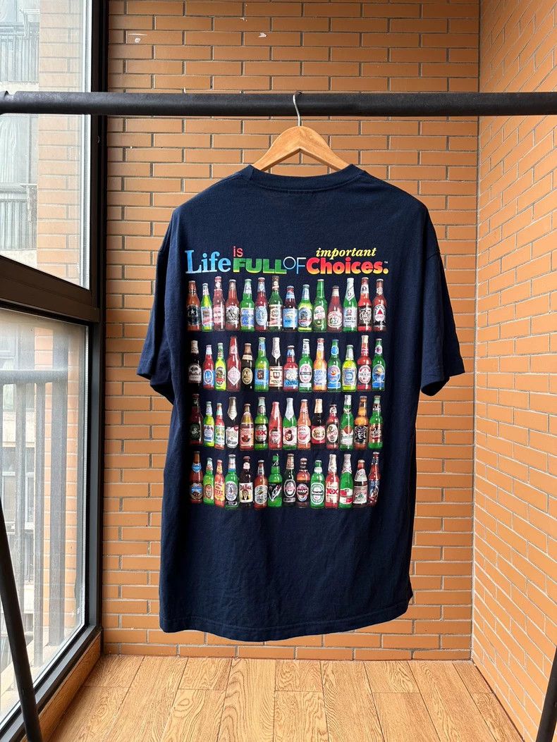 Vintage VintageTee 90s beer drinking 2505-Nextarrow Size US XL / EU 56 / 4 - 1 Thumbnail