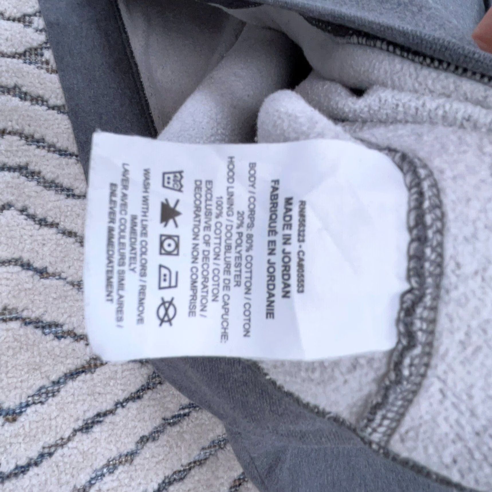 Nike Nike Hoodie Men XL Gray White Sweatshirt Mini Swoosh Logo Plain Basic Men Size US XL / EU 56 / 4 - 7 Thumbnail