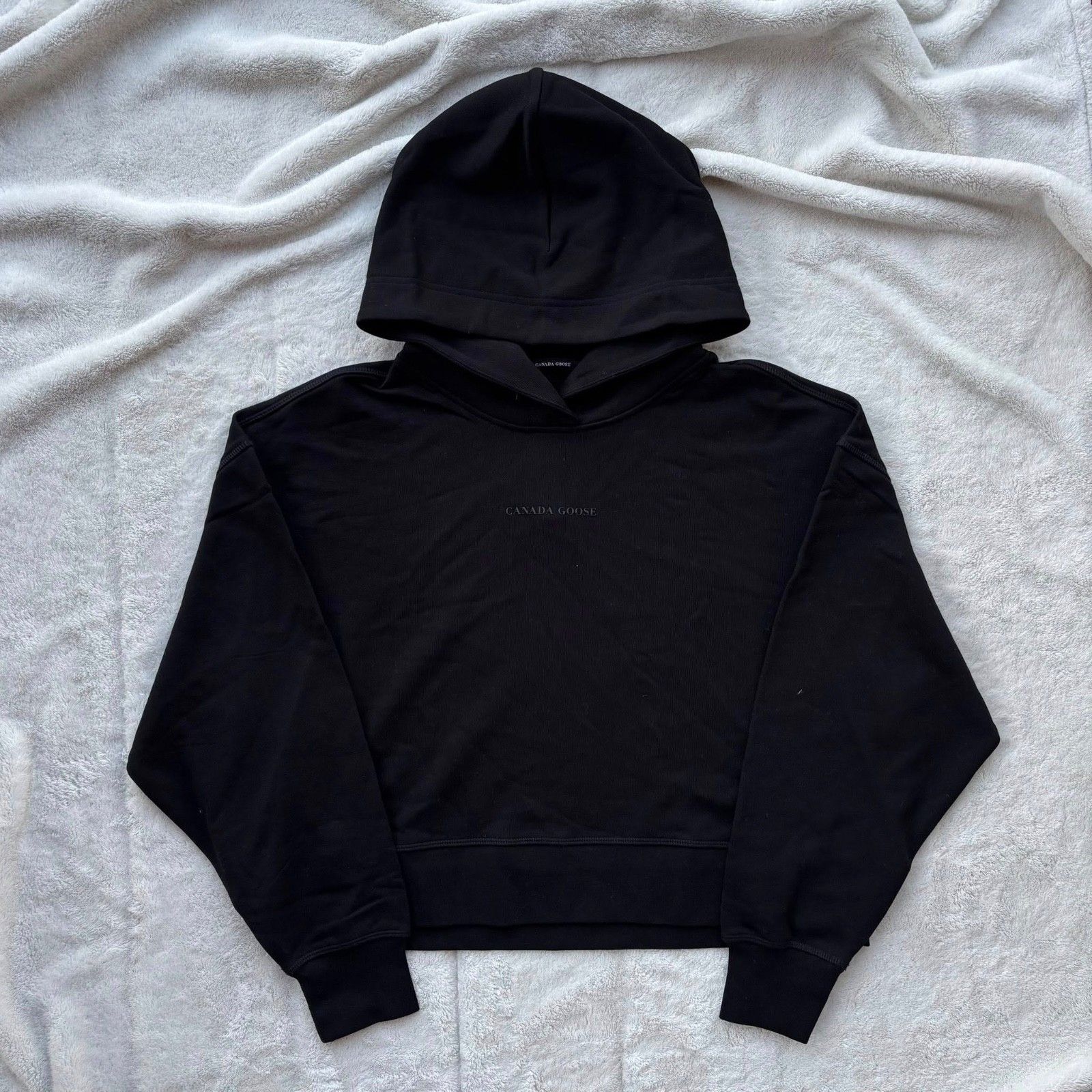 Canada Goose Canada Goose Black Muskoka Relaxed Hoodie - Large - $395 - Size L / US 10 / IT 46 - 1 Thumbnail
