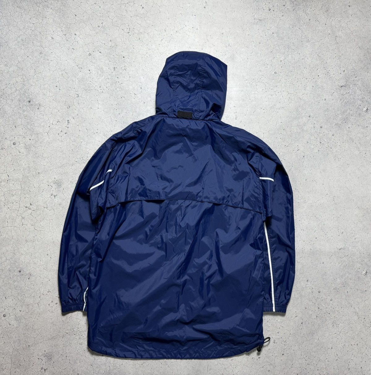 Nike Nike Team Vintage 90’s Nylon Jacket Full Zip Drill Y2K Size US L / EU 52-54 / 3 - 9 Thumbnail