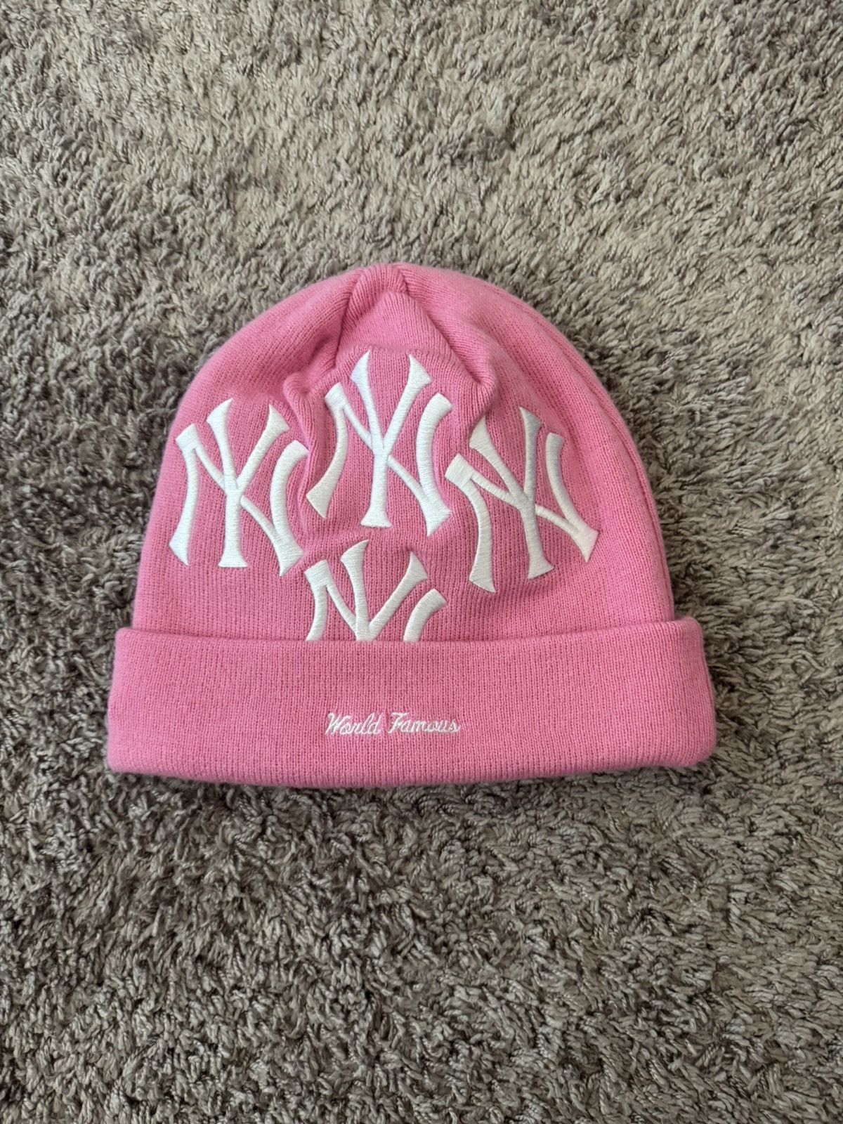 47 Brand × New York Yankees × Supreme Supreme X New Era Yankee logo beanie Size ONE SIZE - 2 Thumbnail