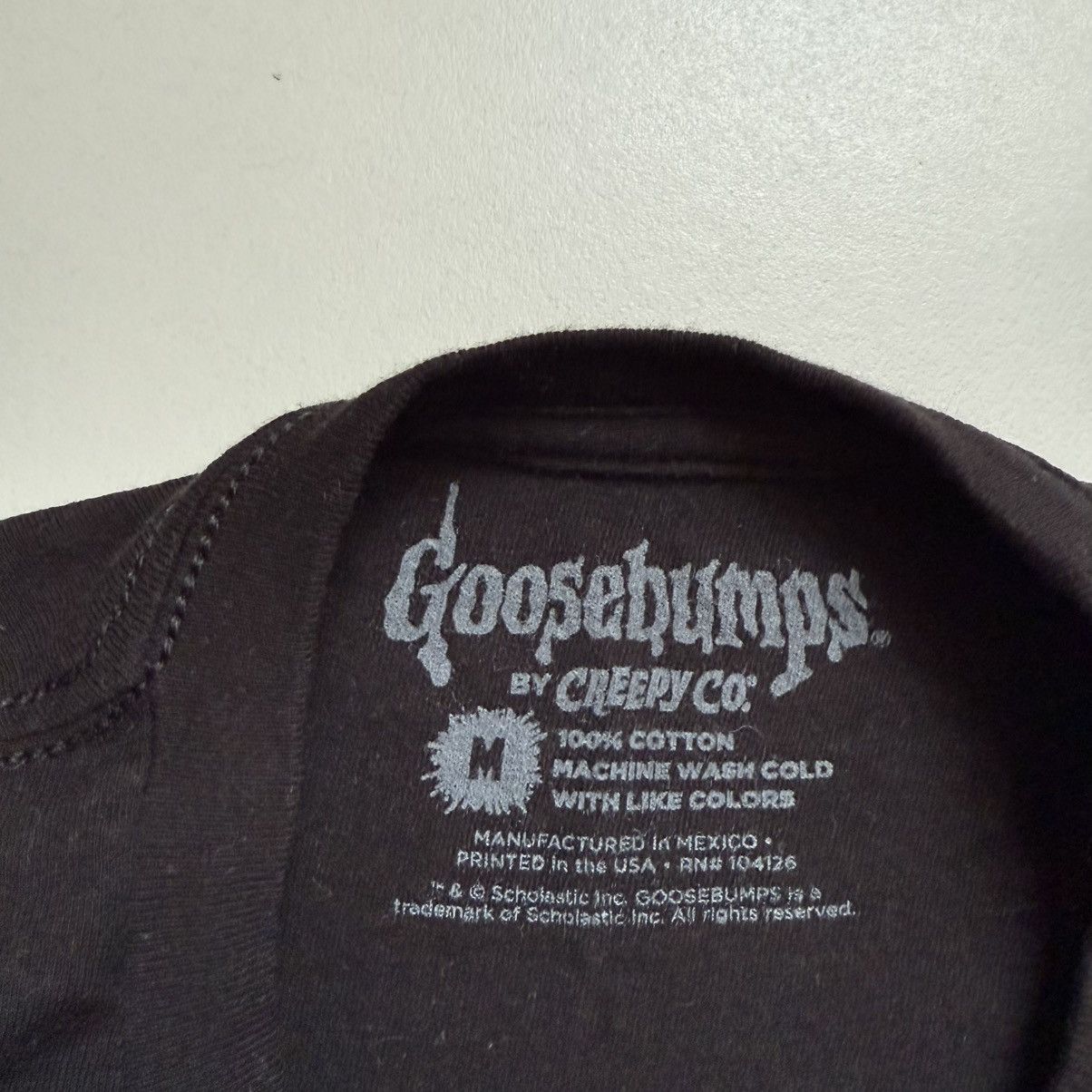 Expert Horror Goosebumps Classic Logo T-Shirt Size US M / EU 48-50 / 2 - 5 Thumbnail