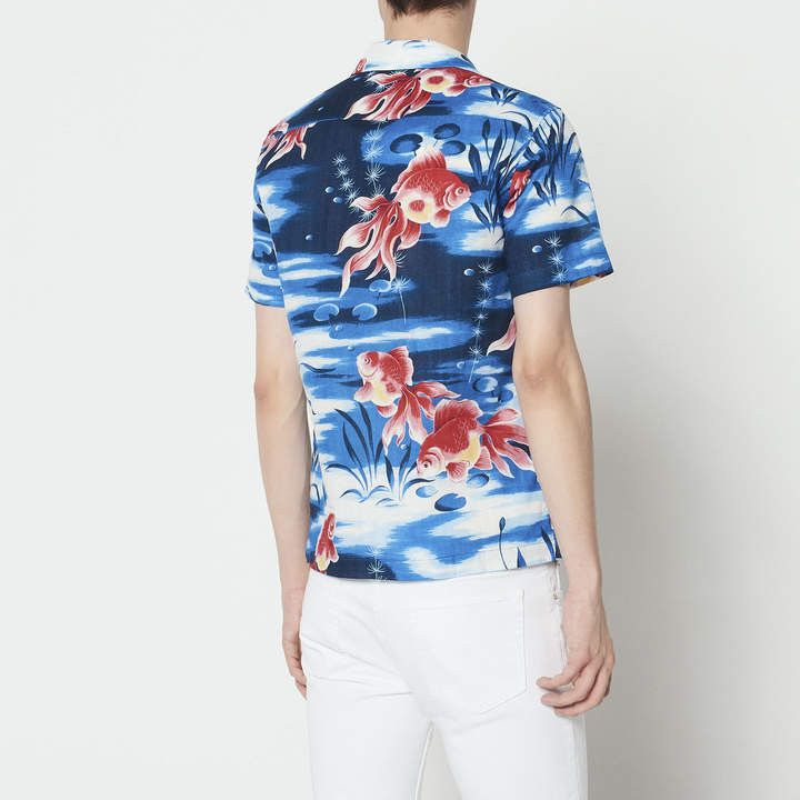 Sandro FREE SHIPPING!! - S/S 2018 Goldfish Shirt Size US XS / EU 42 / 0 - 8 Thumbnail