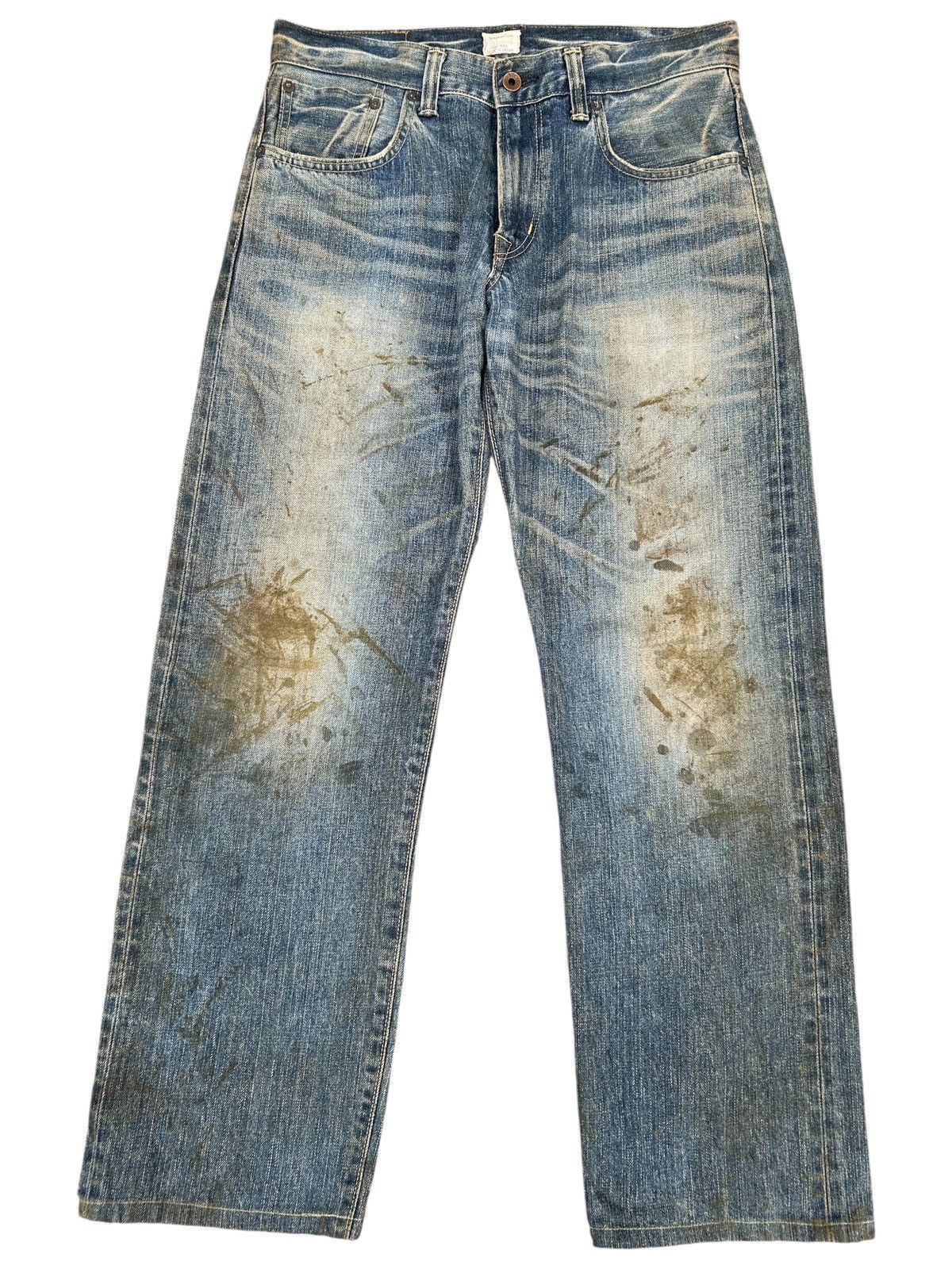 Kapital Vintage Edwin 505 Selvedge Dirty Patina Denim Jeans Size US 32 / EU 48 - 1 Thumbnail