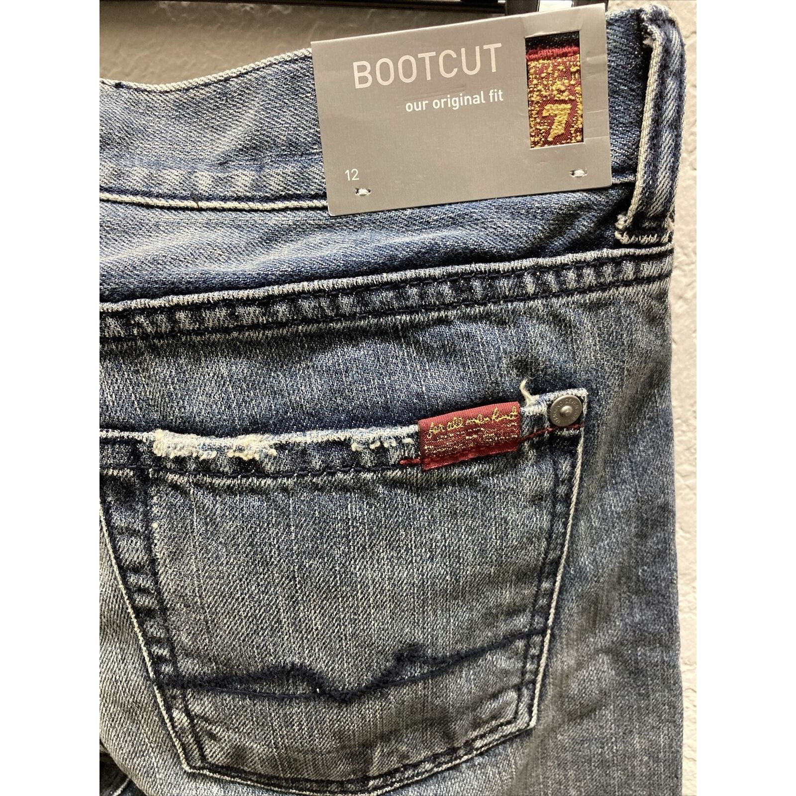 7 For All Mankind 7 For All Mankind Boys Denim Jeans Size 12 Boys Bootcut Size US 26 / EU 42 - 6 Thumbnail