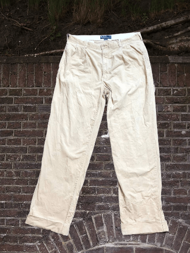 Polo Ralph Lauren Polo Ralph Lauren Baggy Corduroy Pants Size US 35 - 1 Thumbnail