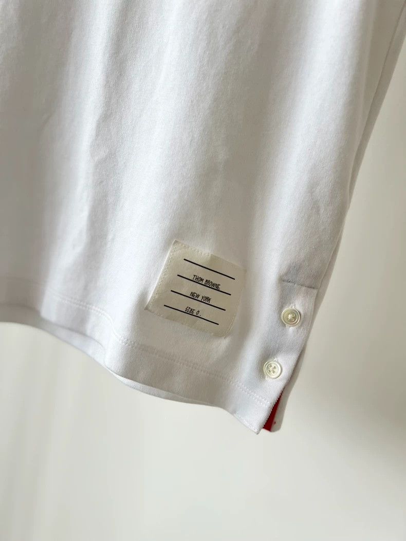 Thom Browne Thom Browne Round collar short sleeves Size US XS / EU 42 / 0 - 4 Thumbnail