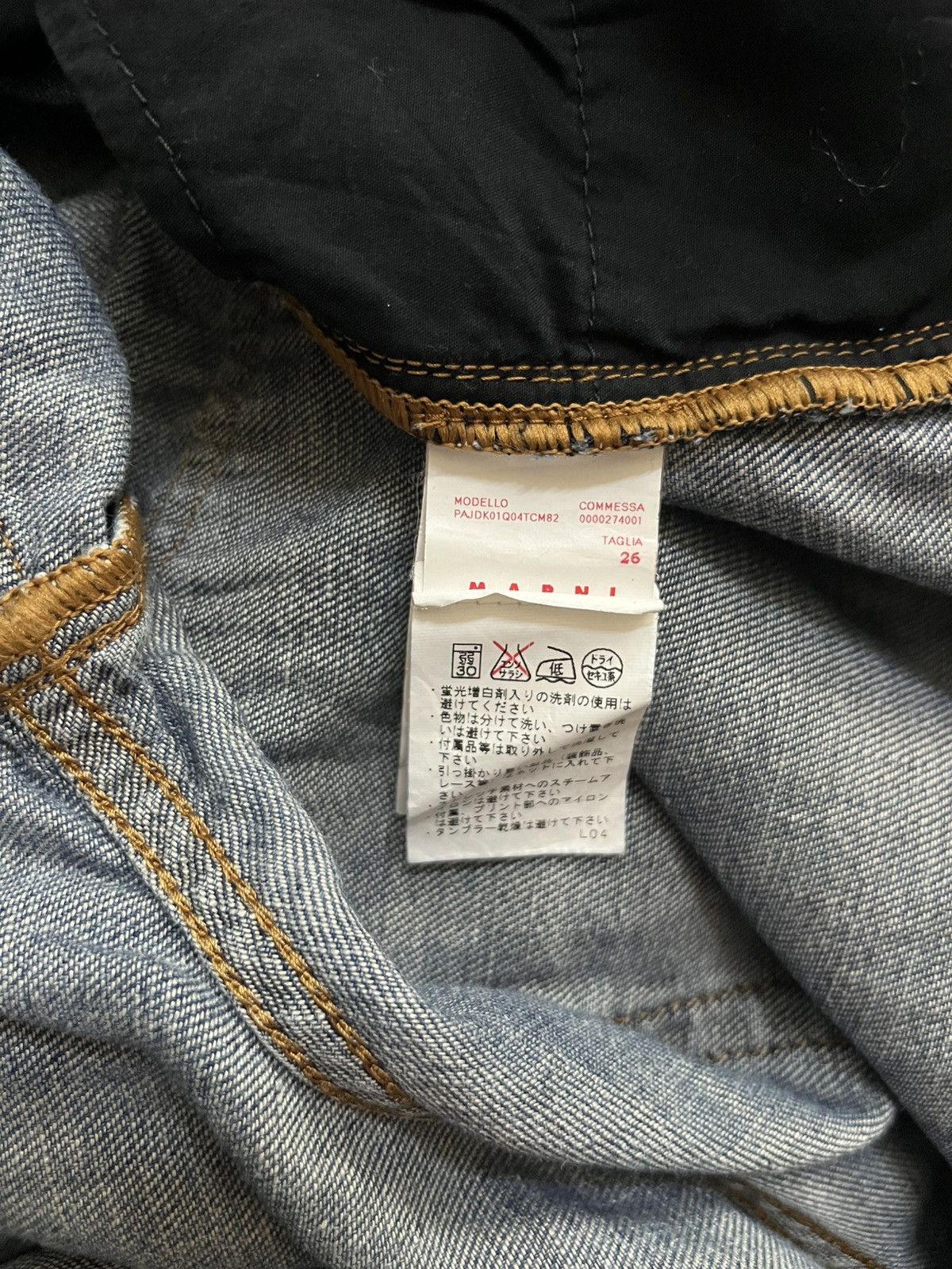 Marni 2000s MARNI commessa crop jeans #H1 Size US 32 / EU 48 - 11 Thumbnail